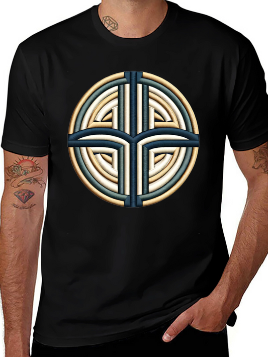 Celtic Knot Design Black T-Shirt