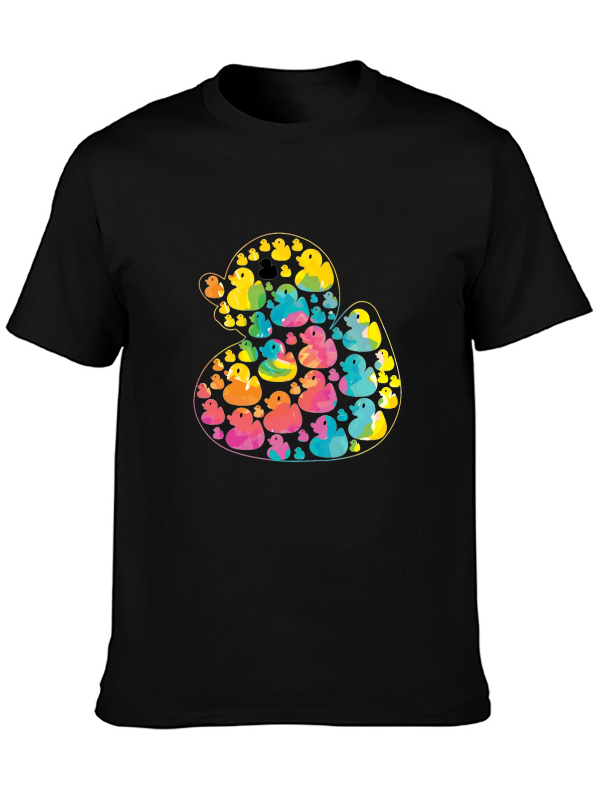 Rubber Duckies T-Shirt | Funky Duck Pattern