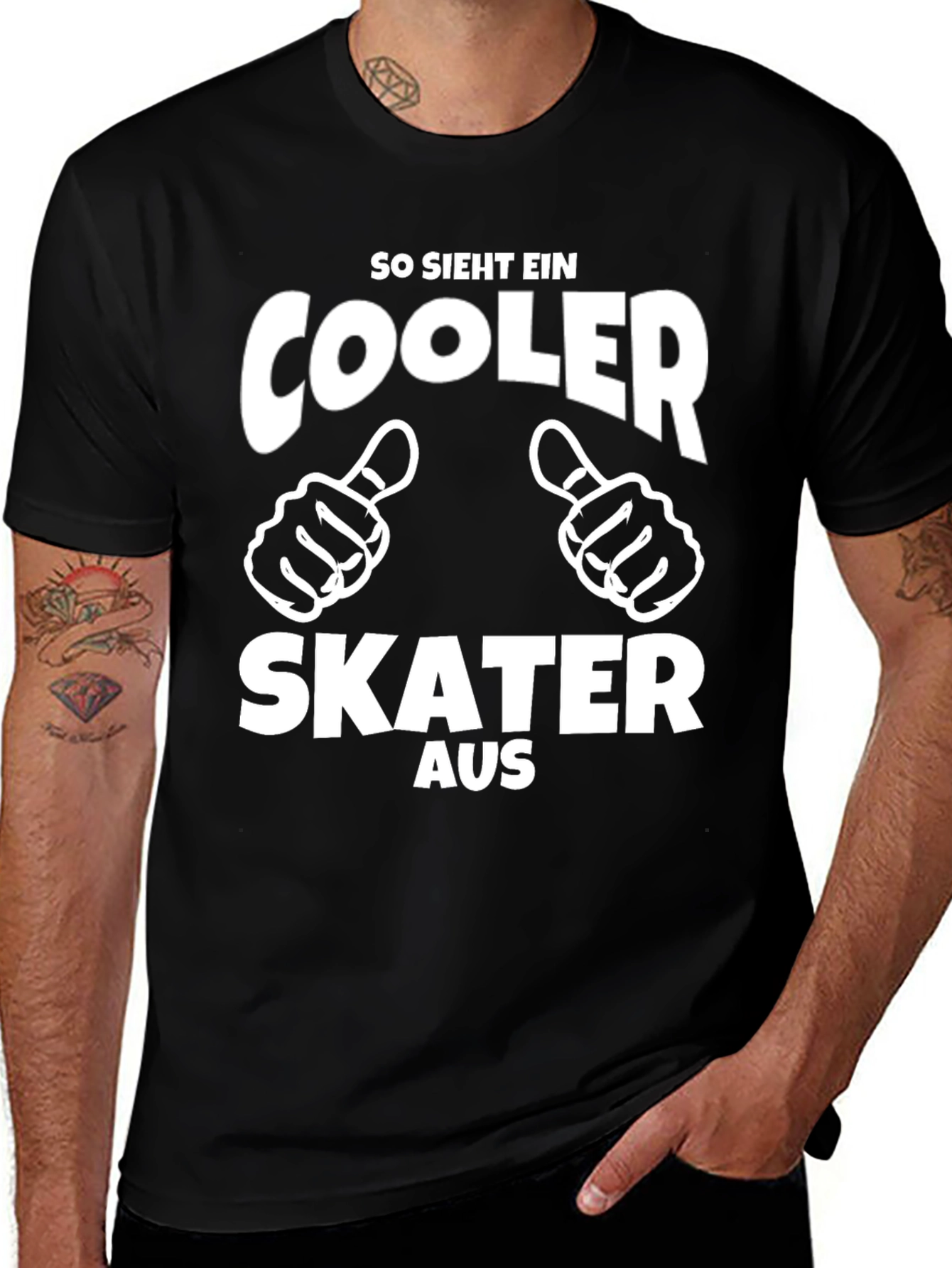 Cooler Skater Graphic T-Shirt