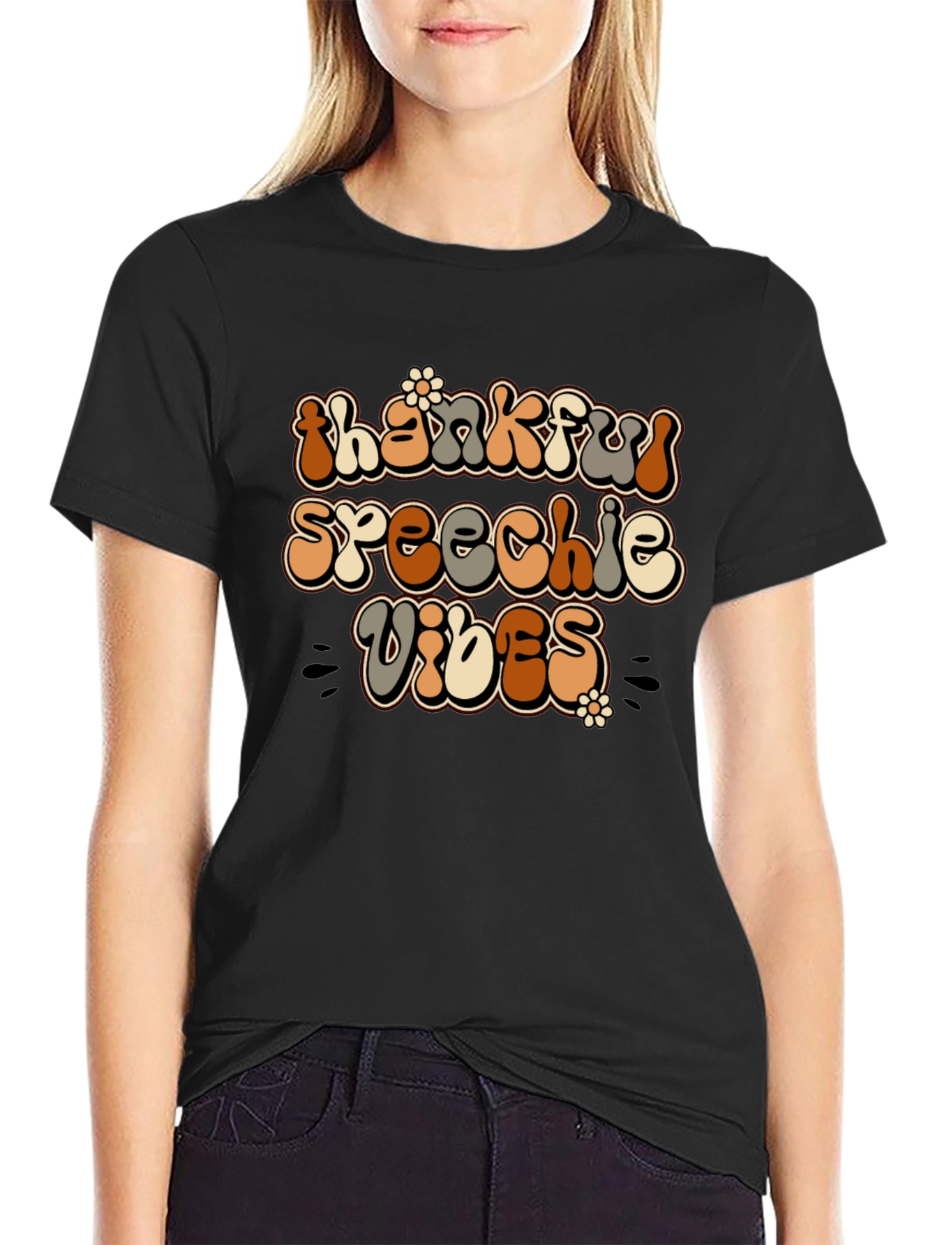 Thankful Speechie Vibes T-Shirt