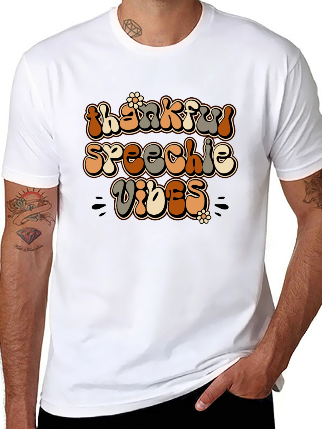 Thankful Speechie Vibes T-Shirt