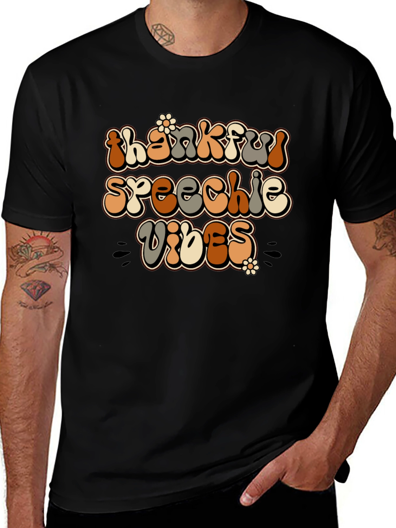 Thankful Speechie Vibes T-Shirt