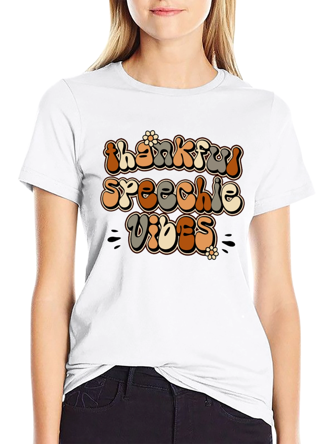 Thankful Speechie Vibes T-Shirt