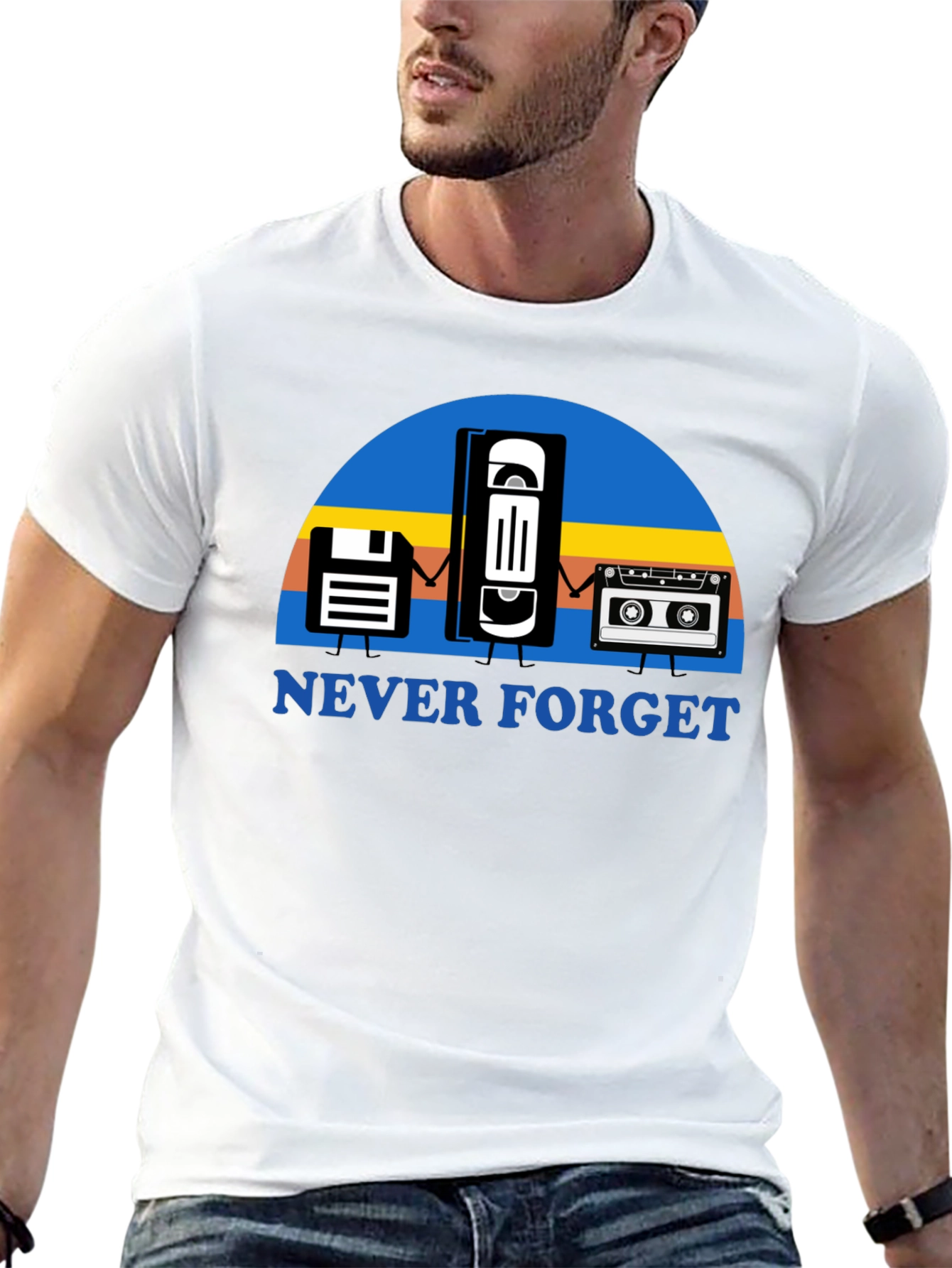 Retro Tech T-Shirt: Never Forget