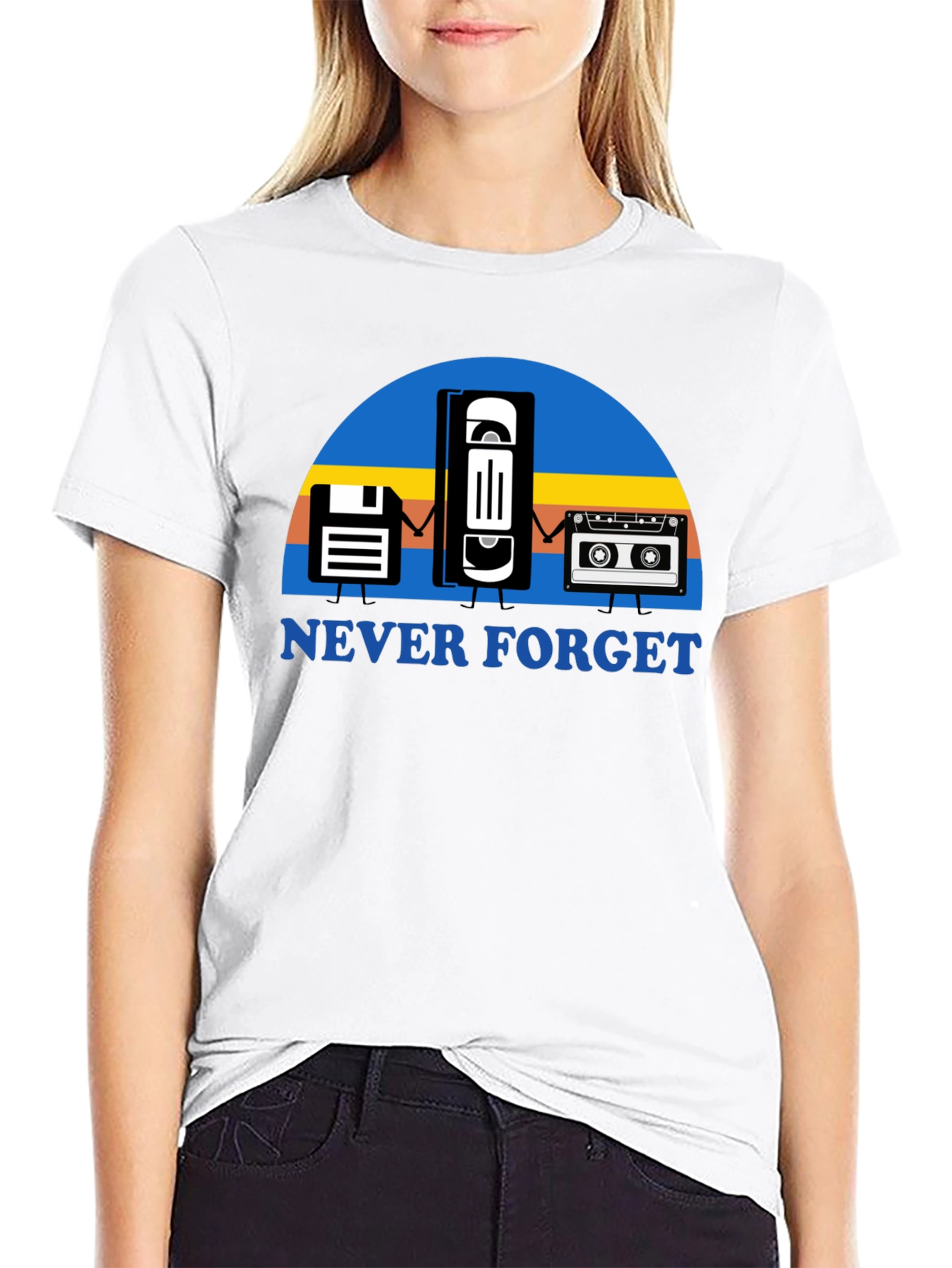 Retro Tech T-Shirt: Never Forget