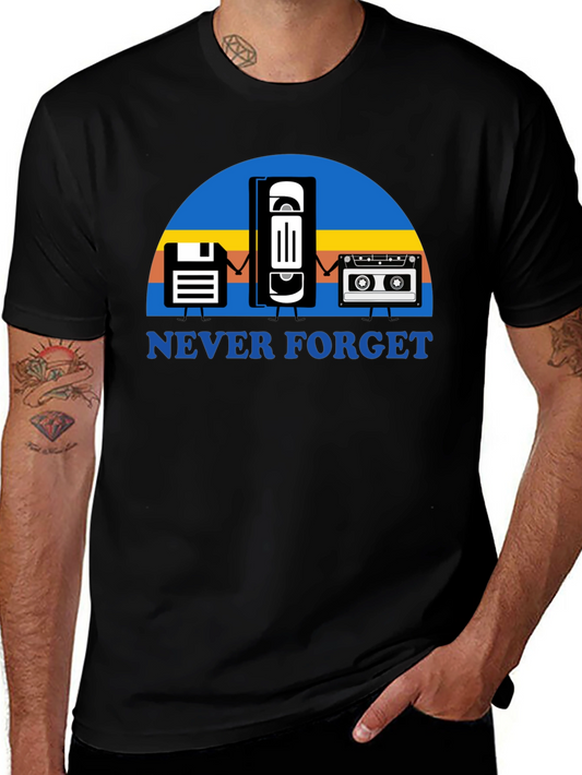 Retro Tech T-Shirt: Never Forget