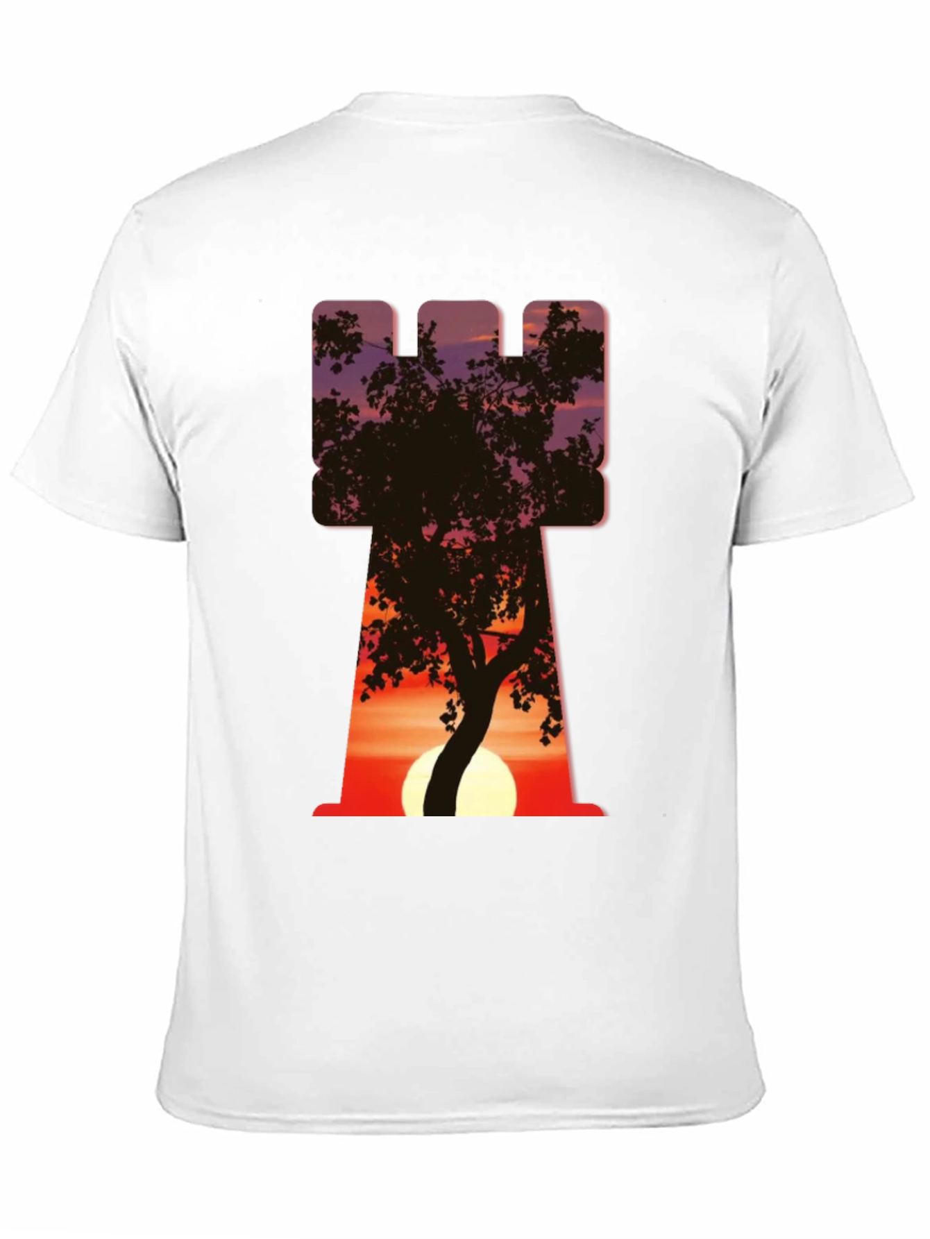 Sunset Tower Graphic T-Shirt - Unique Design