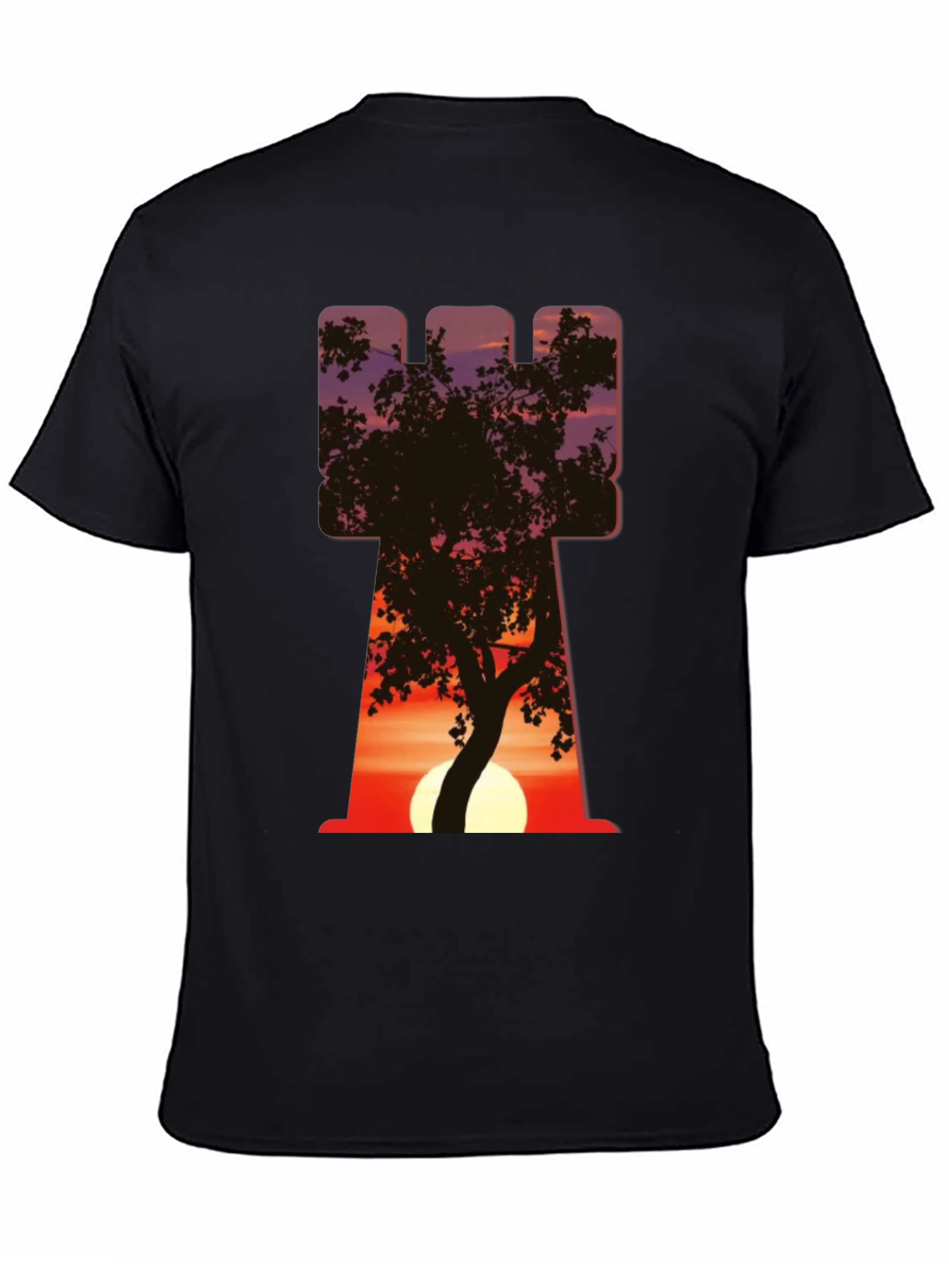 Sunset Tower Graphic T-Shirt - Unique Design