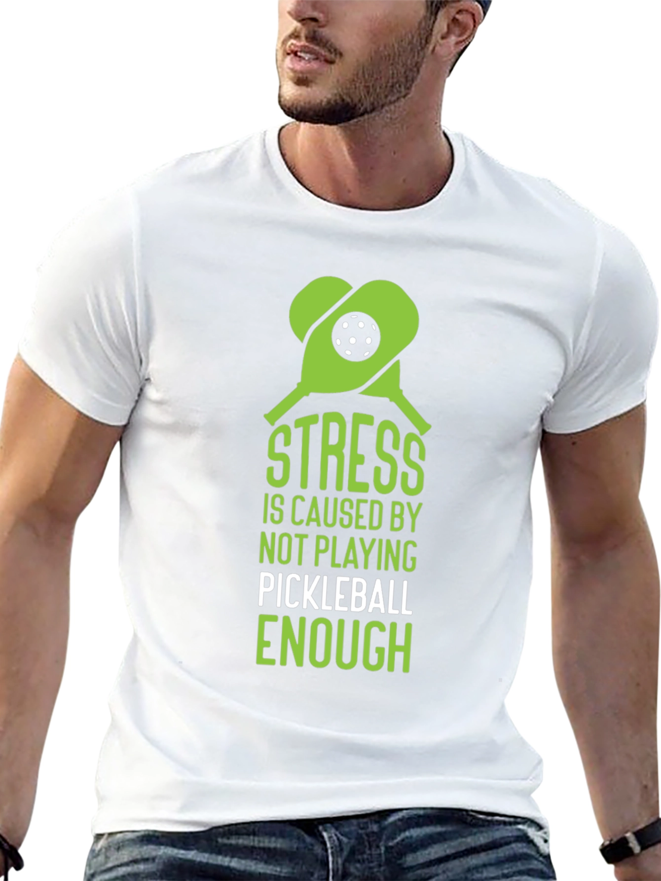 Pickleball T-Shirt - Stress Relief Tee