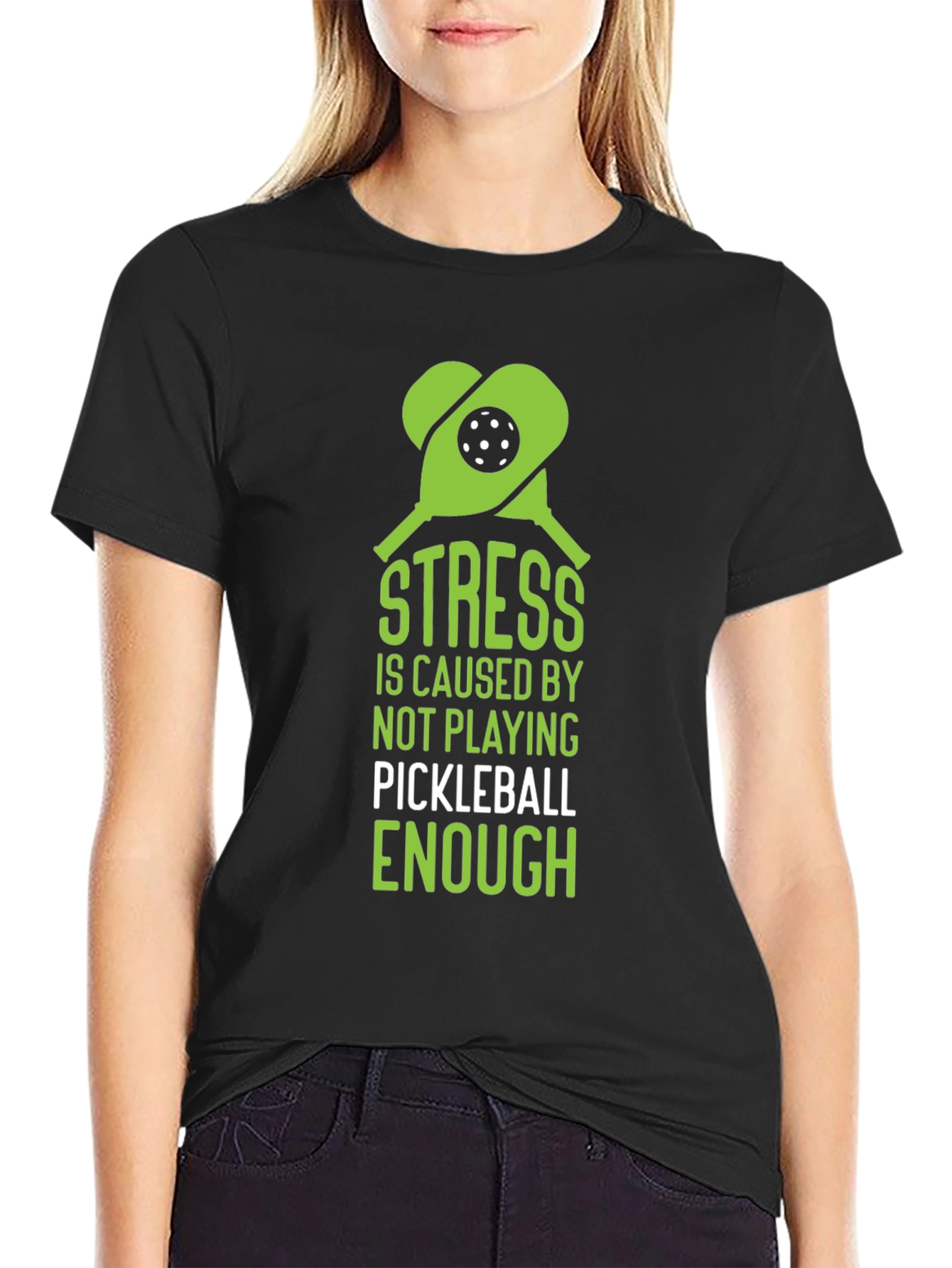 Pickleball T-Shirt - Stress Relief Tee