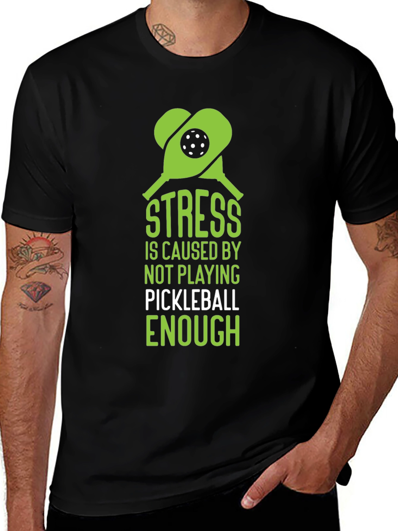 Pickleball T-Shirt - Stress Relief Tee