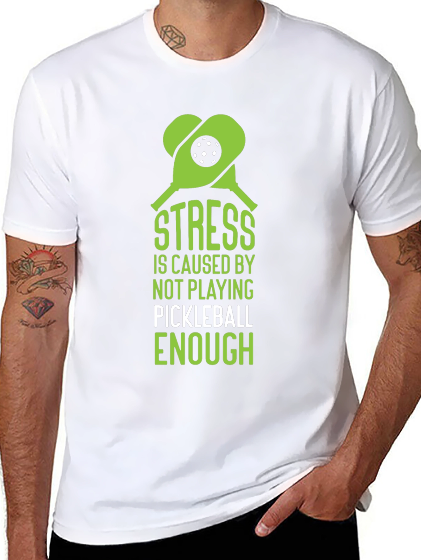 Pickleball T-Shirt - Stress Relief Tee