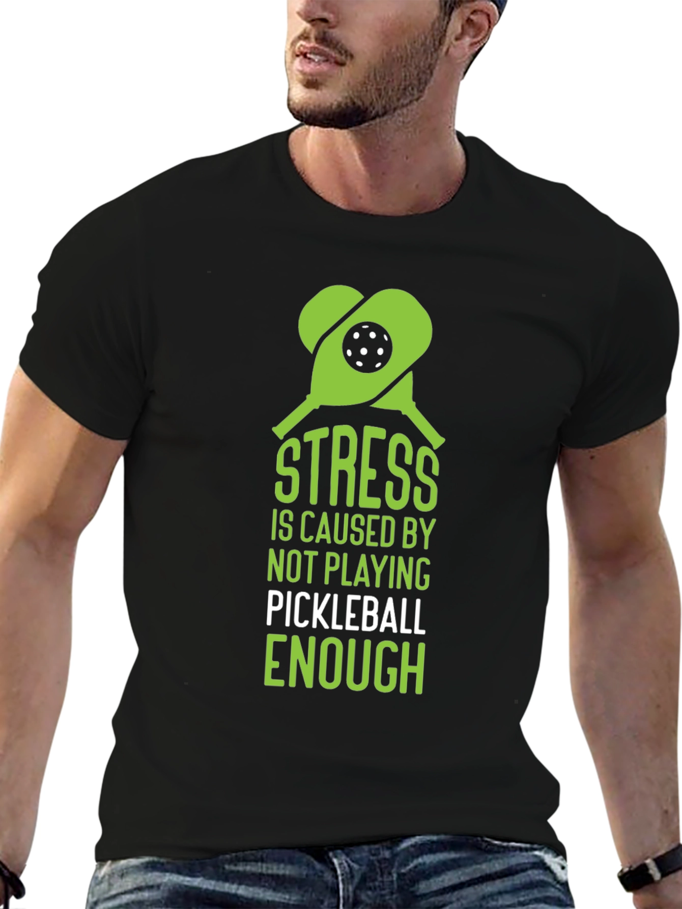 Pickleball T-Shirt - Stress Relief Tee