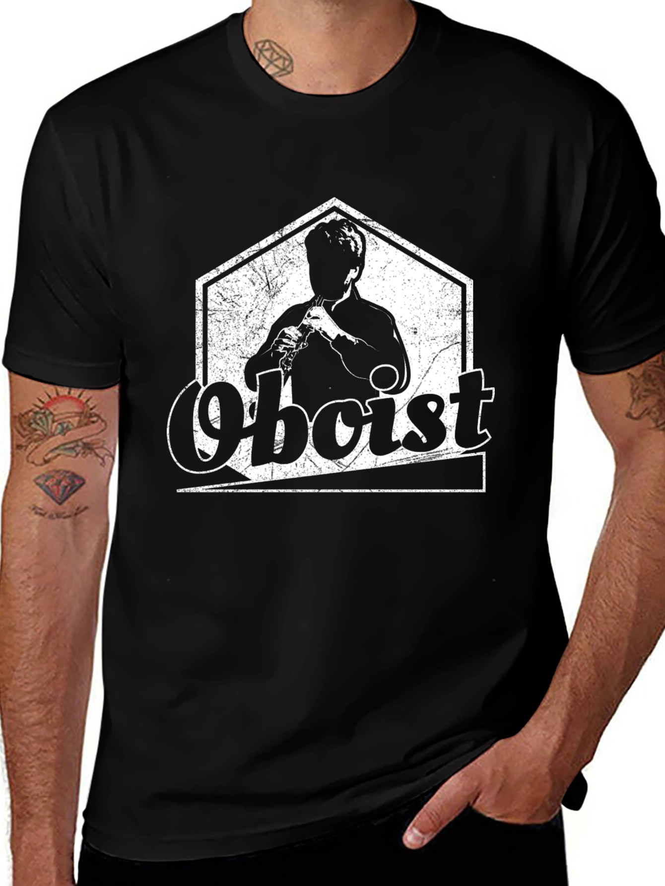 Oboist T-Shirt - Musical Instrument Tee