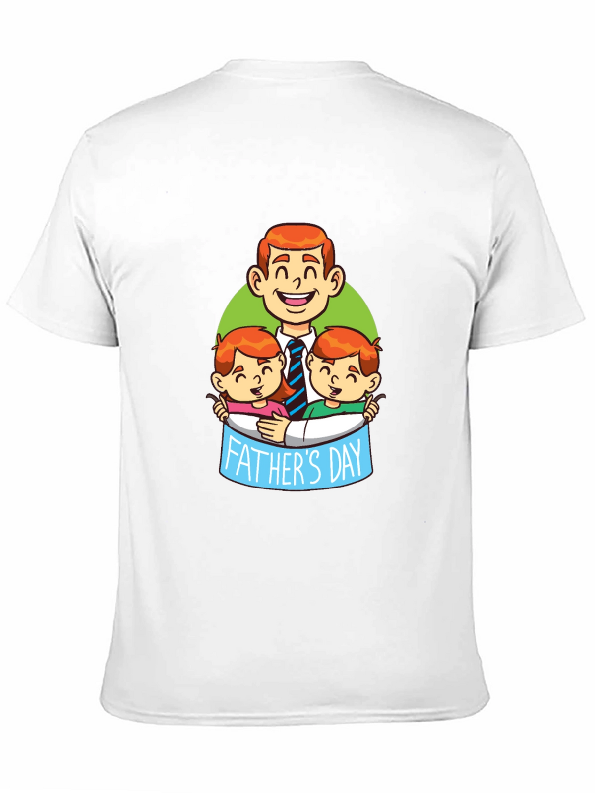 Fathers Day Cartoon Graphic T-Shirt