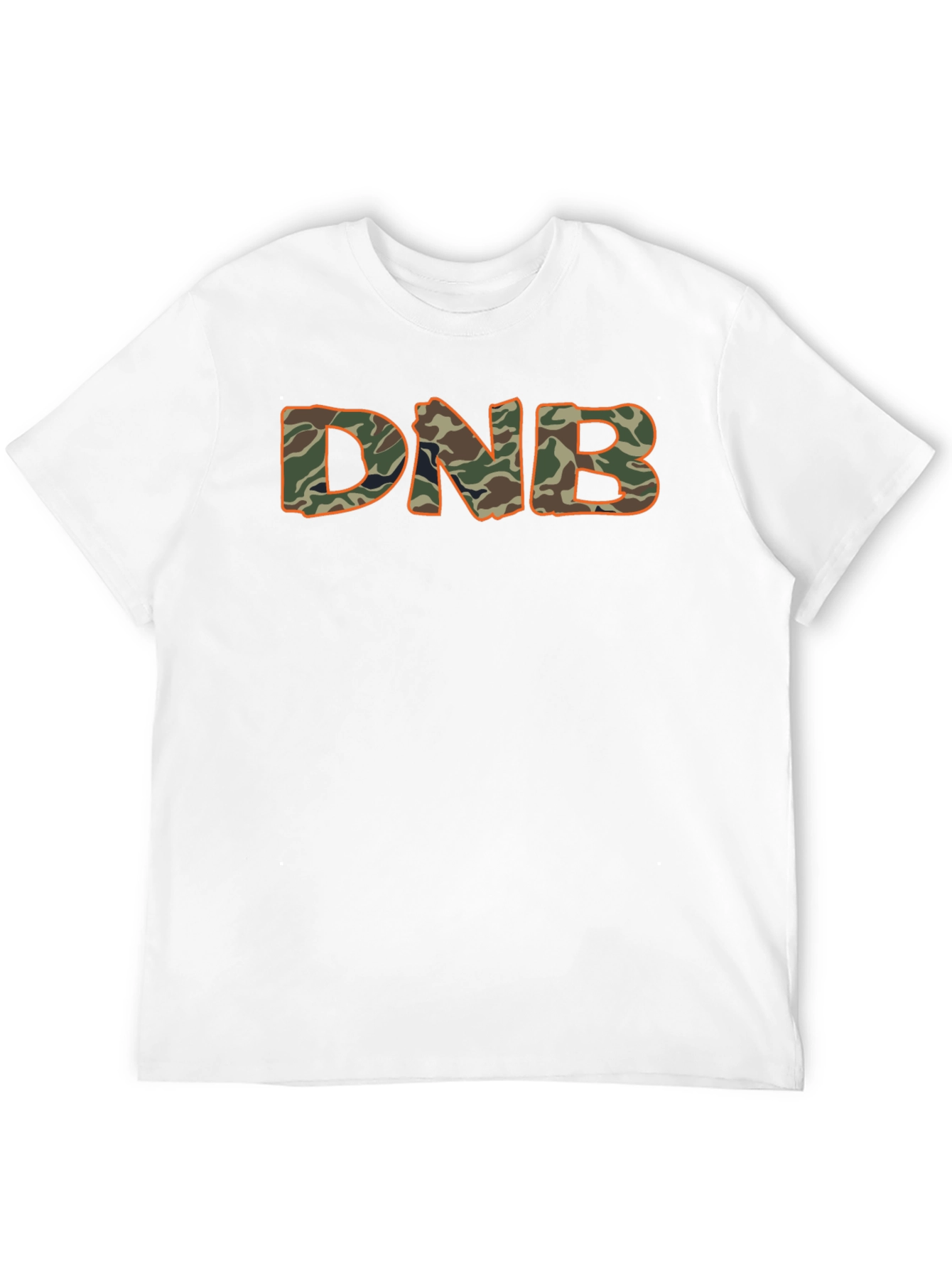 DNB Camo T-Shirt - Black