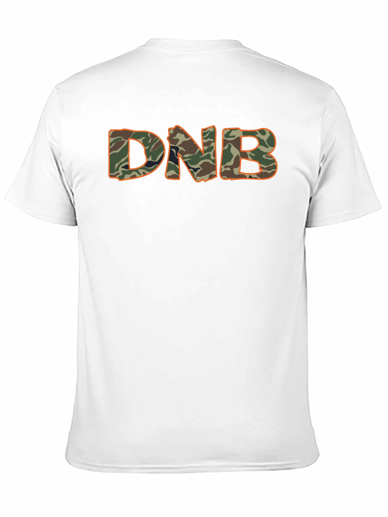 DNB Camo T-Shirt - Black