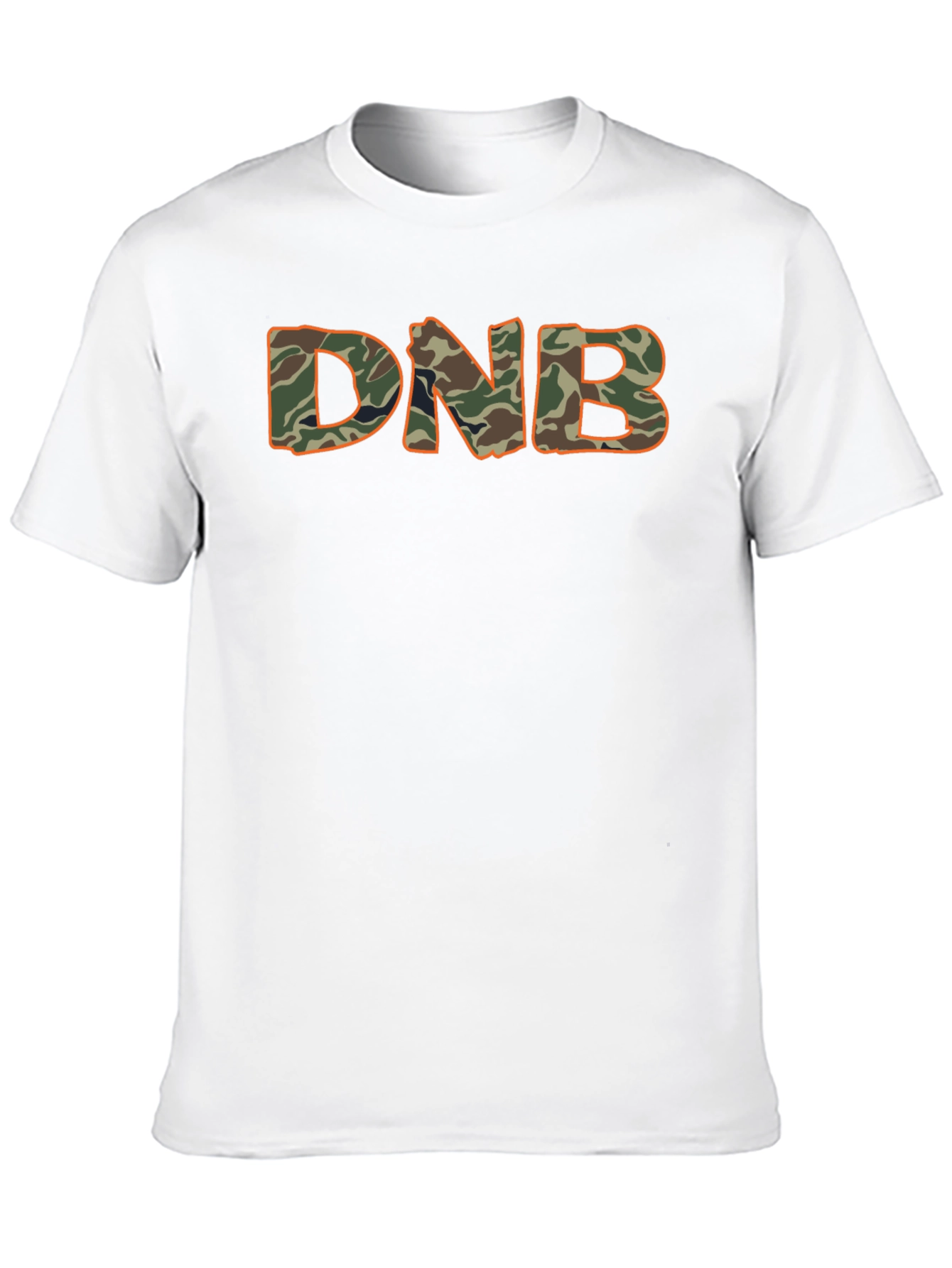 DNB Camo T-Shirt - Black
