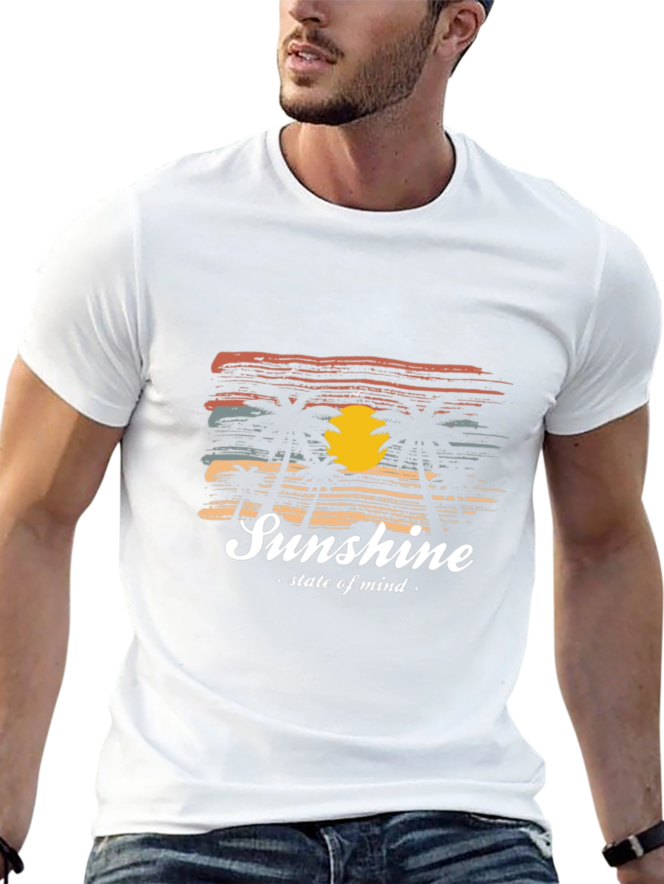 Sunshine State of Mind Graphic T-Shirt