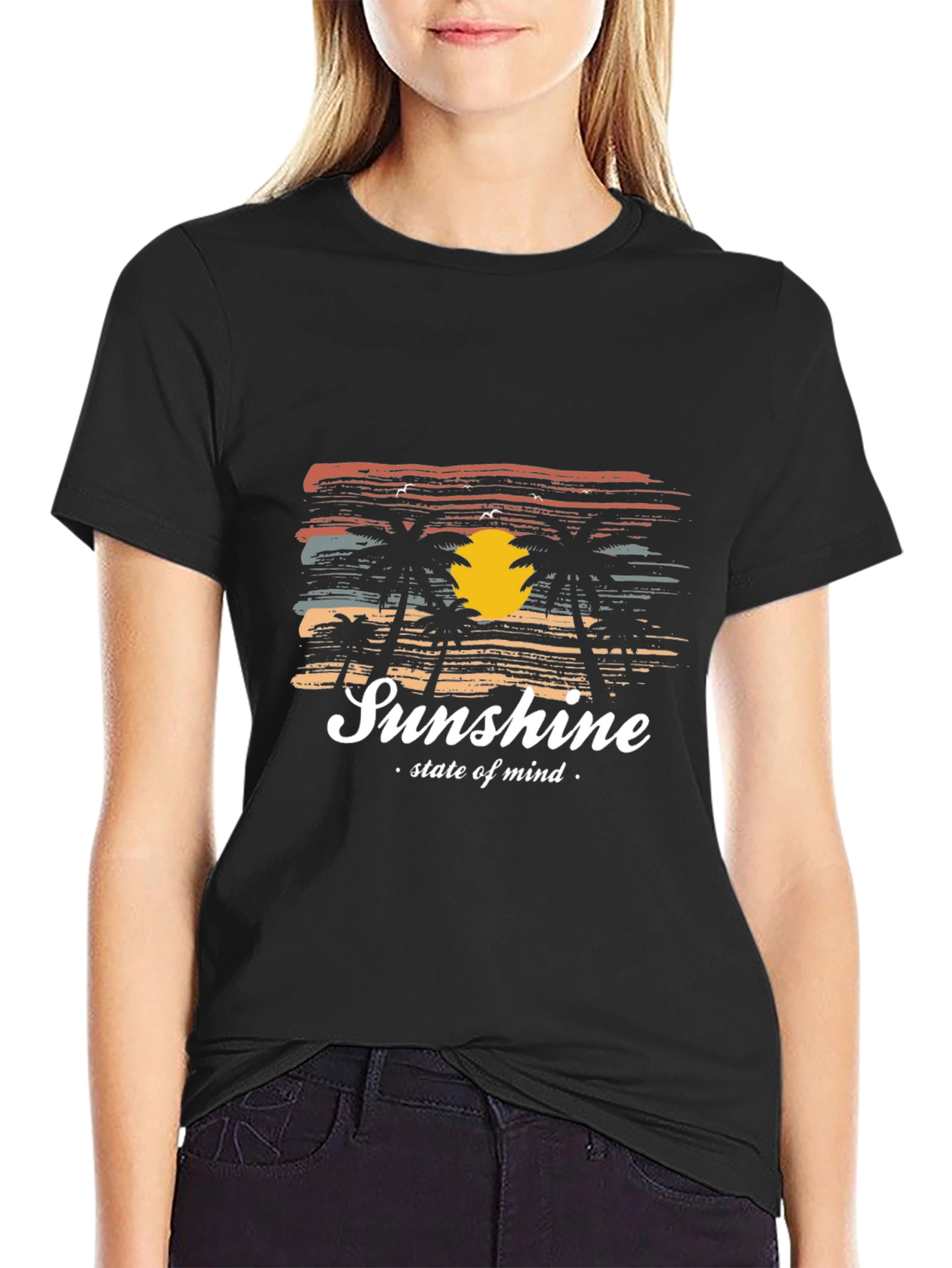 Sunshine State of Mind Graphic T-Shirt