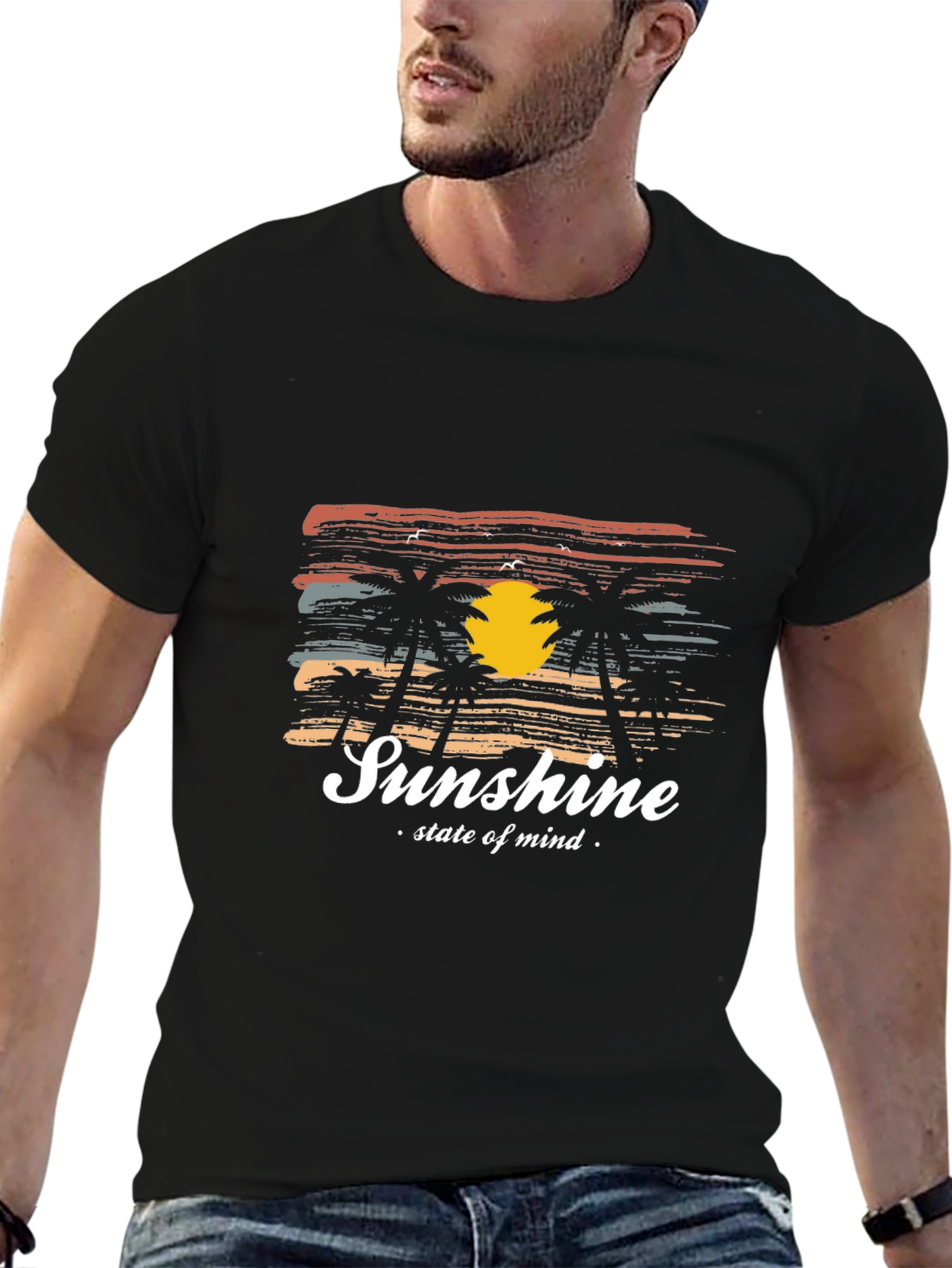 Sunshine State of Mind Graphic T-Shirt