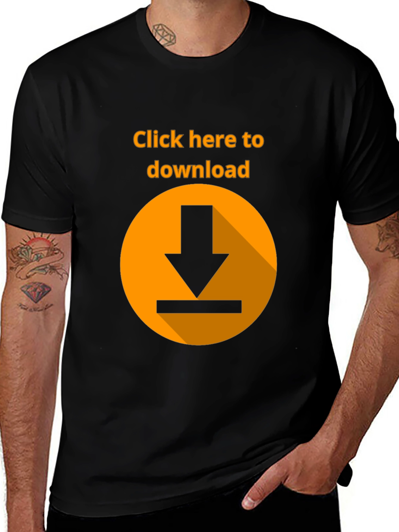 Download Graphic Tee - Cool & Comfy Black T-Shirt