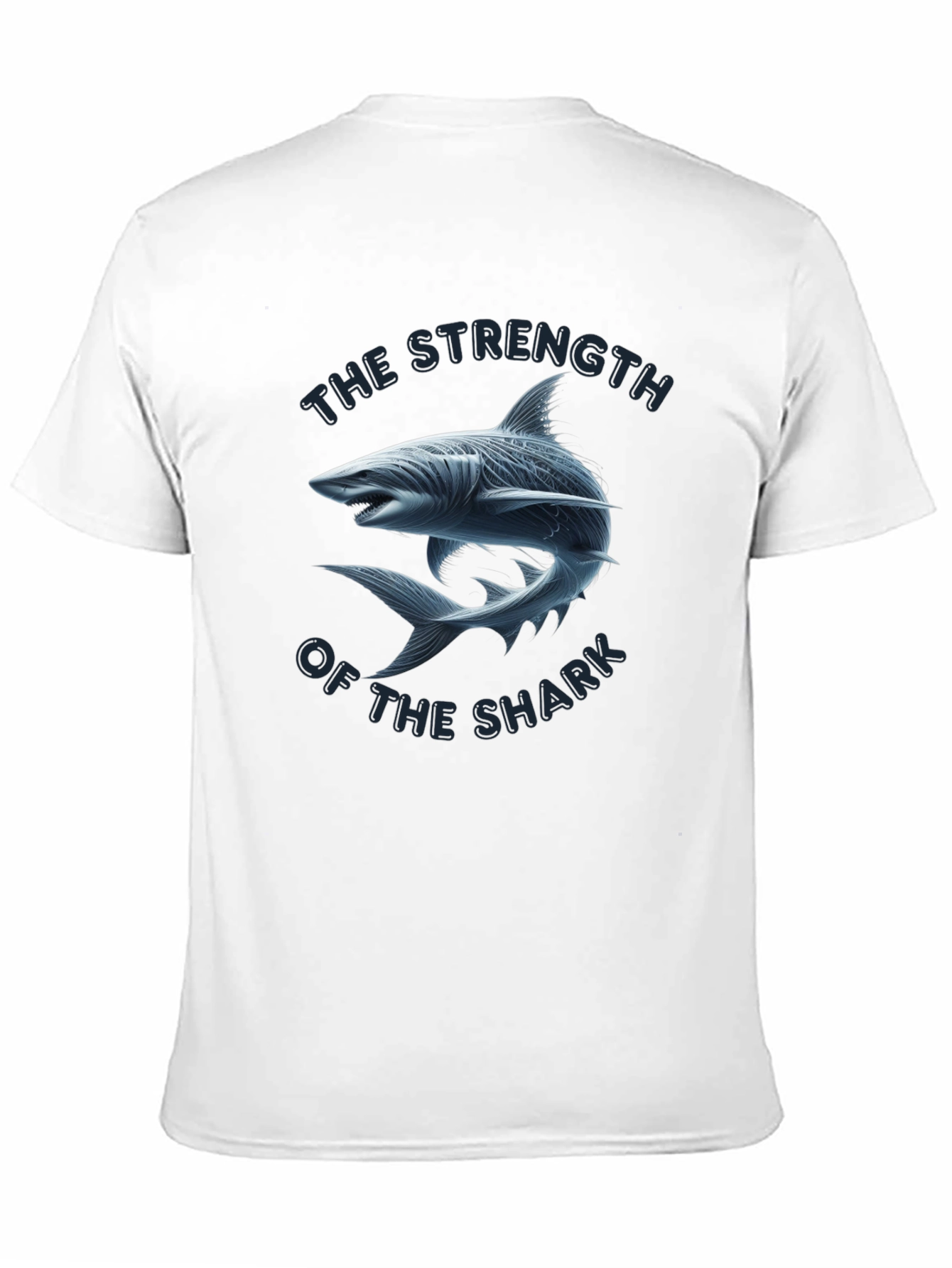 The Strength of the Shark Mens T-Shirt