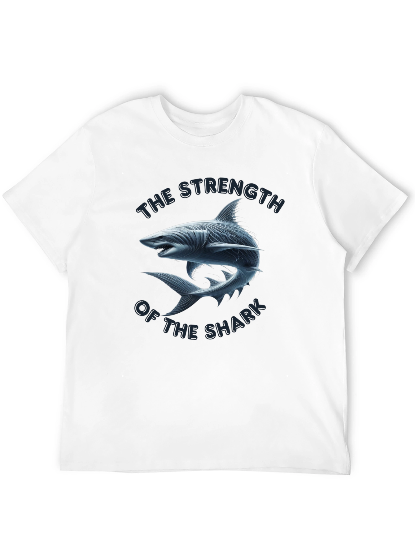 The Strength of the Shark Mens T-Shirt