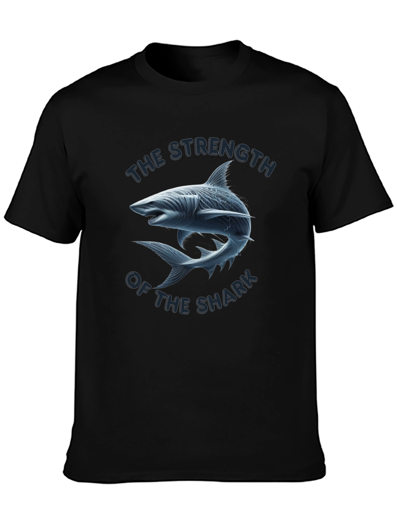 The Strength of the Shark Mens T-Shirt