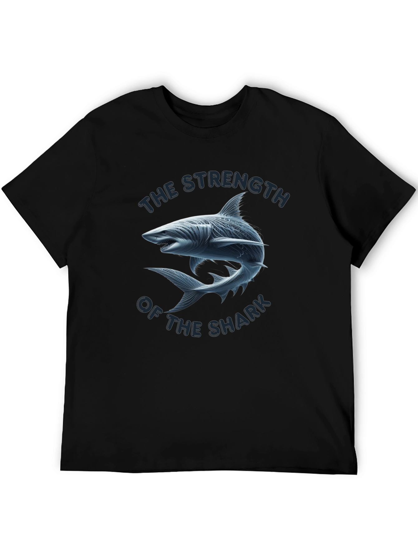 The Strength of the Shark Mens T-Shirt