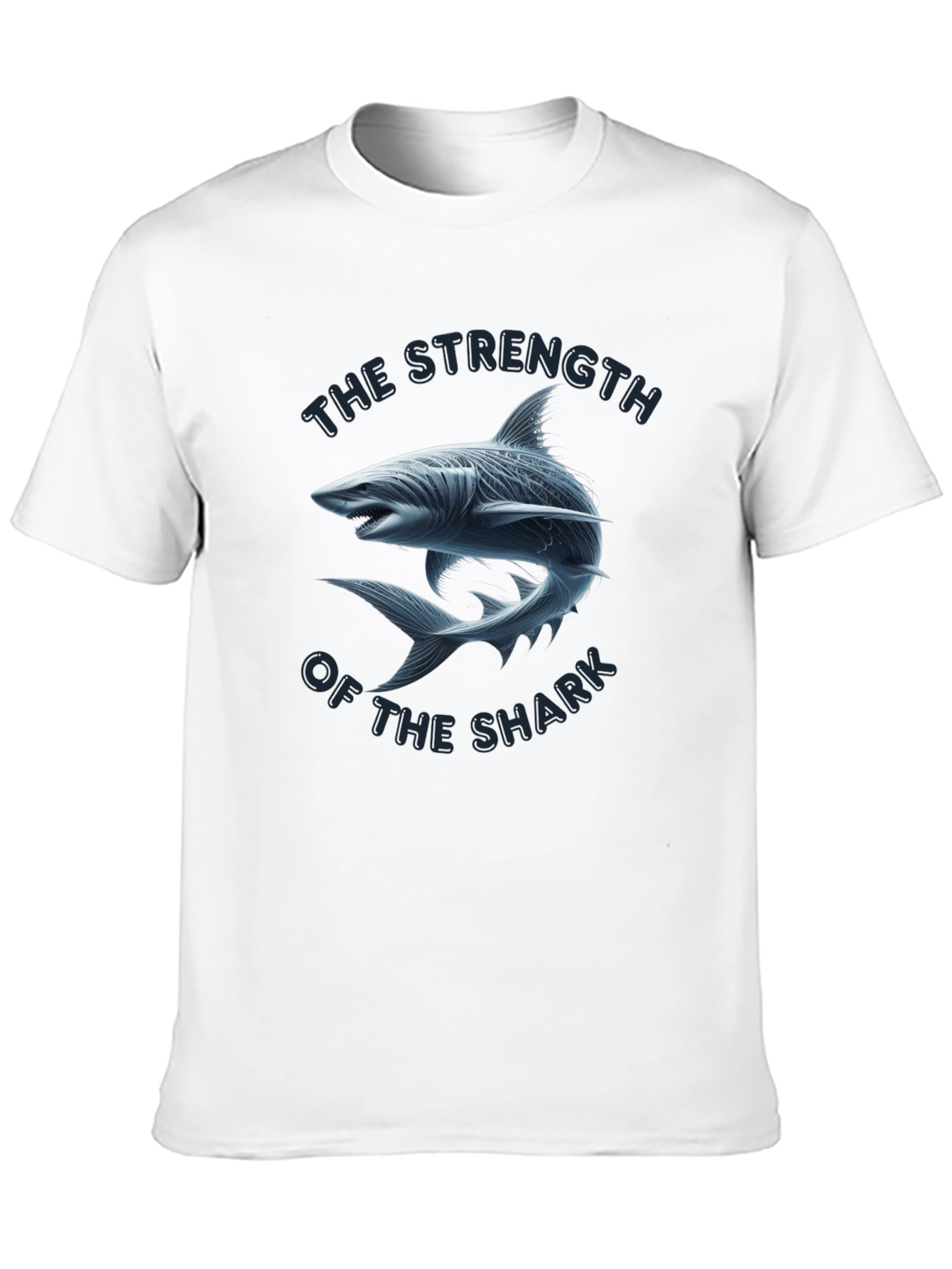 The Strength of the Shark Mens T-Shirt