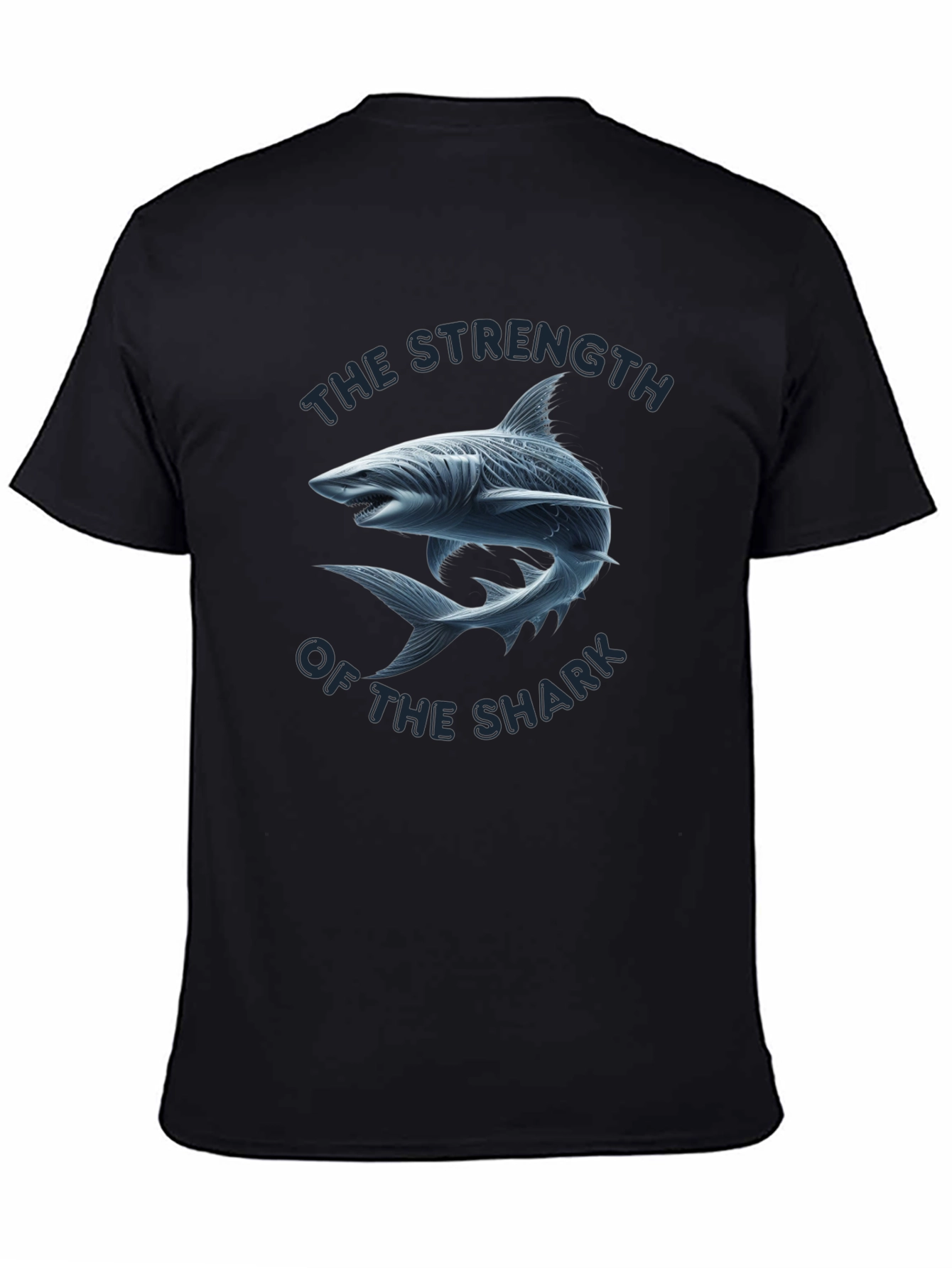 The Strength of the Shark Mens T-Shirt