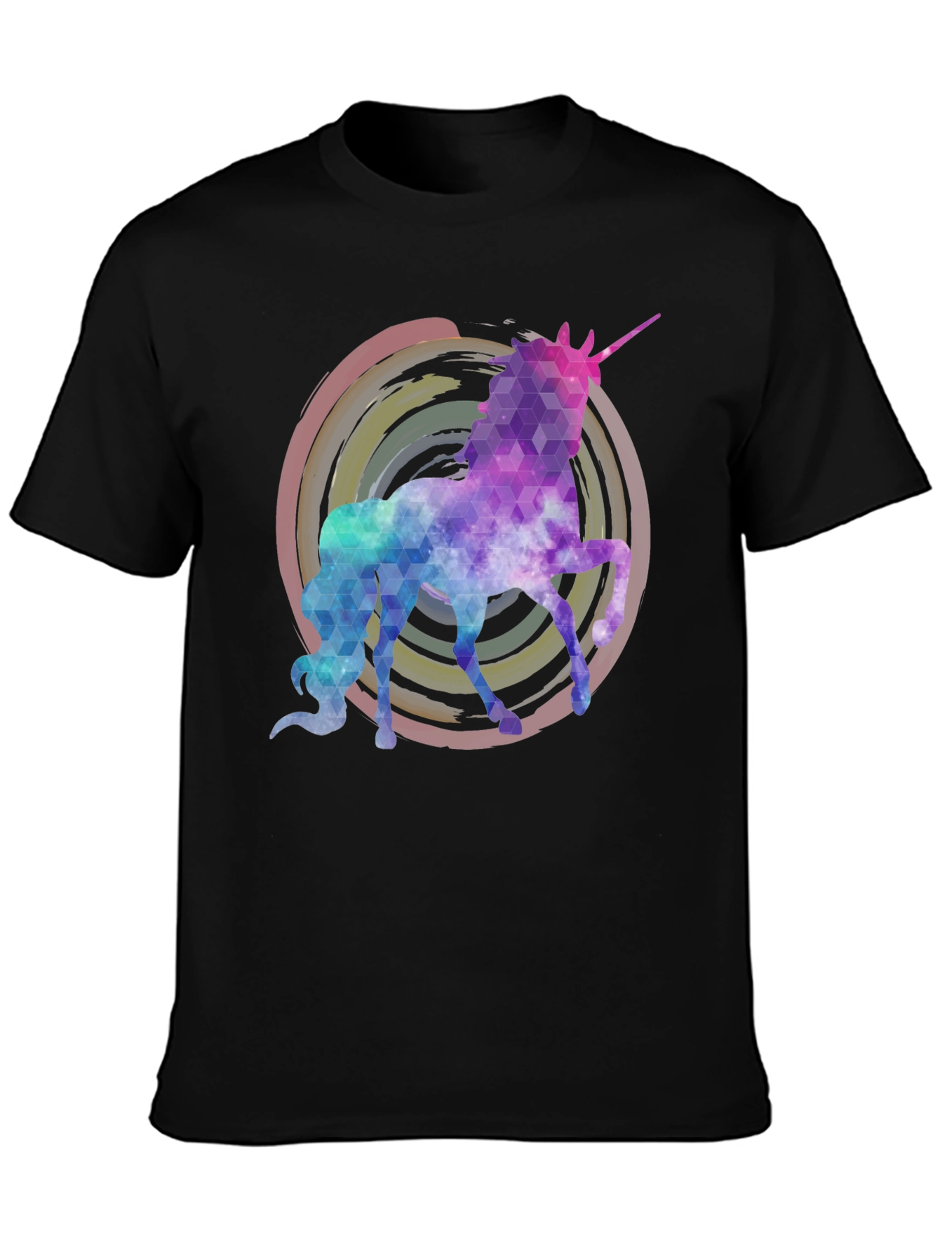 Unicorn Galaxy Graphic T-Shirt