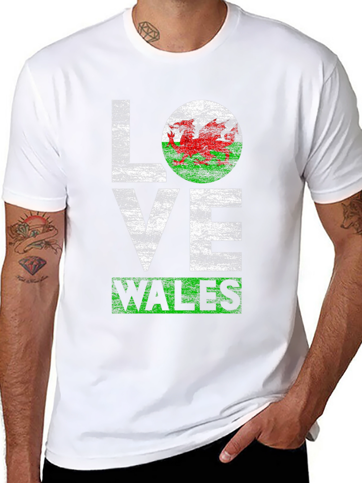 Love Wales Graphic T-Shirt