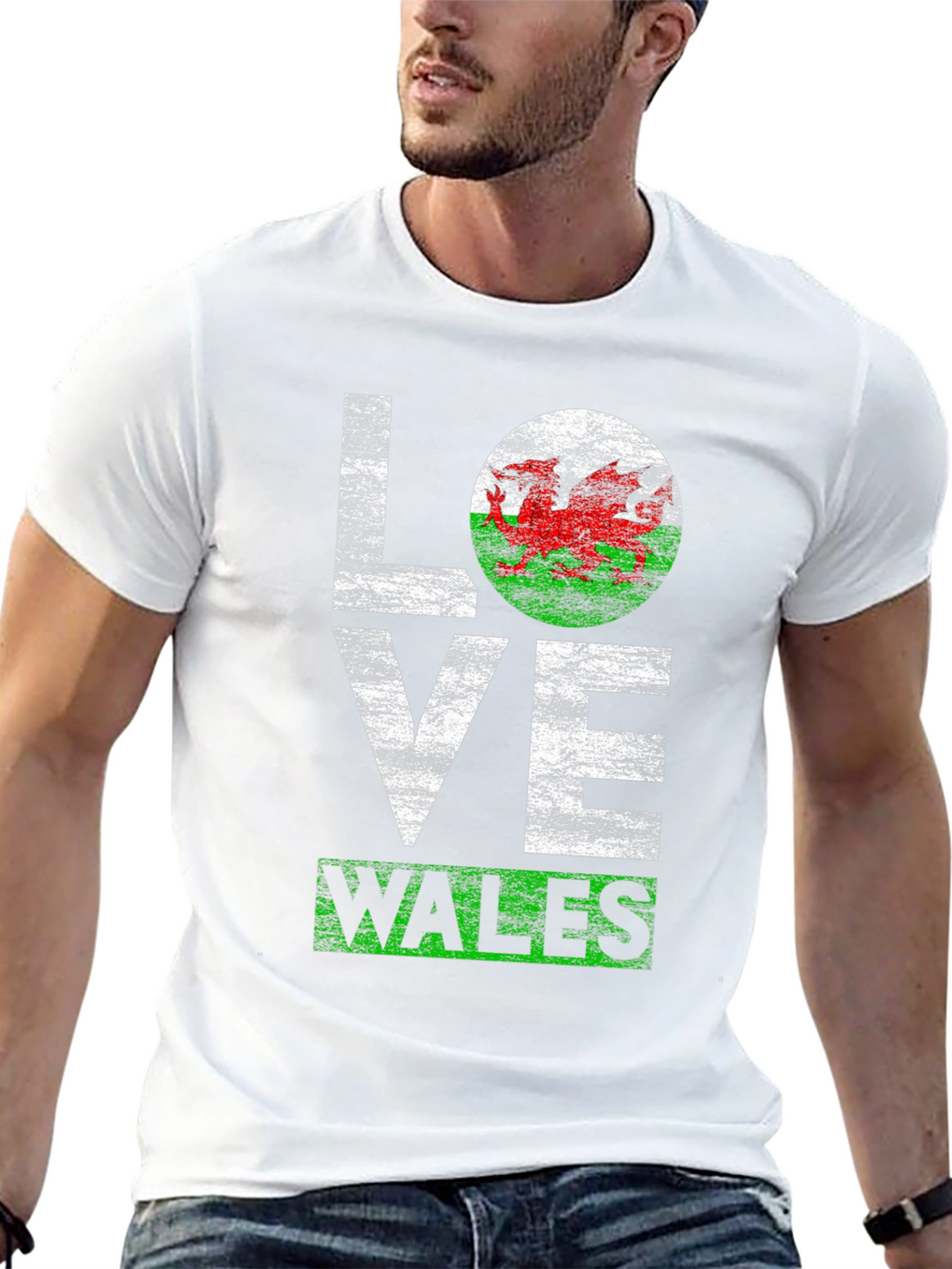Love Wales Graphic T-Shirt