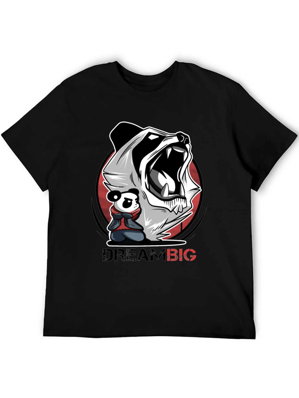 Dream Big Panda Graphic Tee
