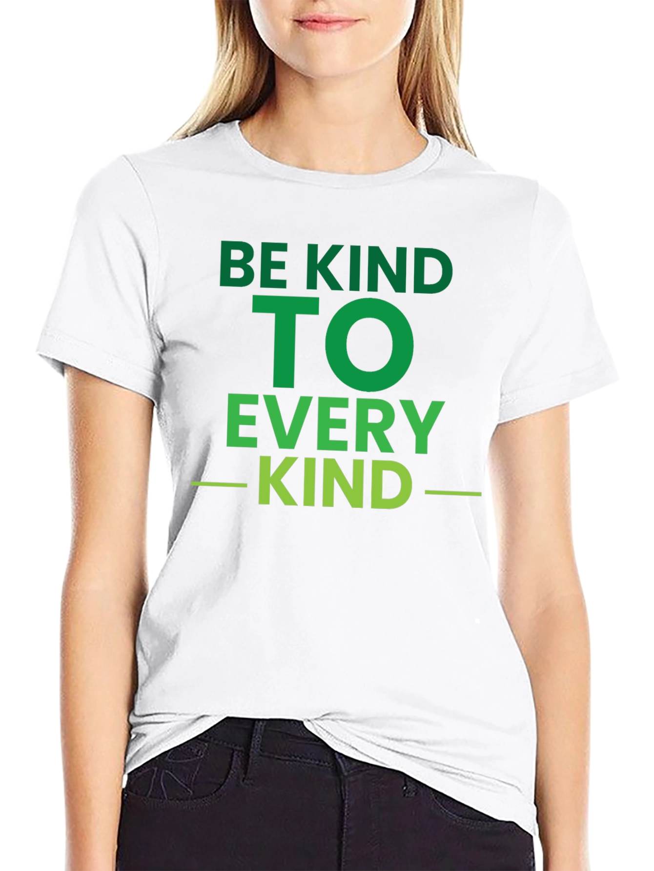 Be Kind T-Shirt - Every Kind - Black Tee