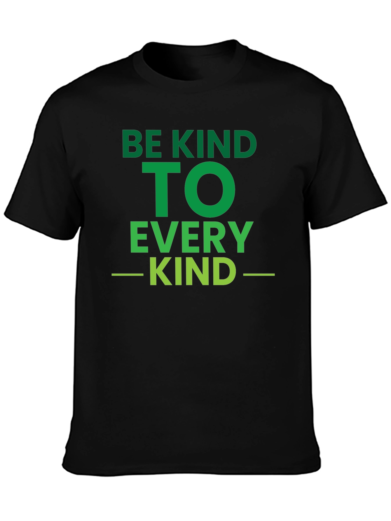 Be Kind T-Shirt - Every Kind - Black Tee