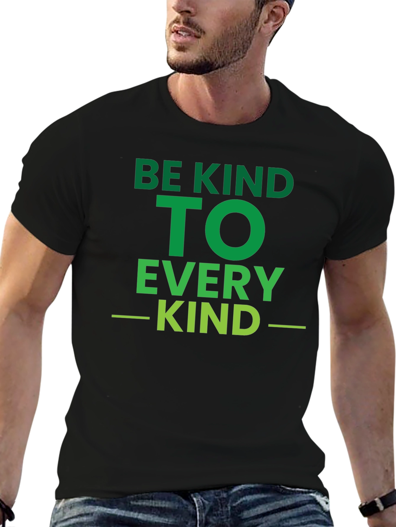 Be Kind T-Shirt - Every Kind - Black Tee