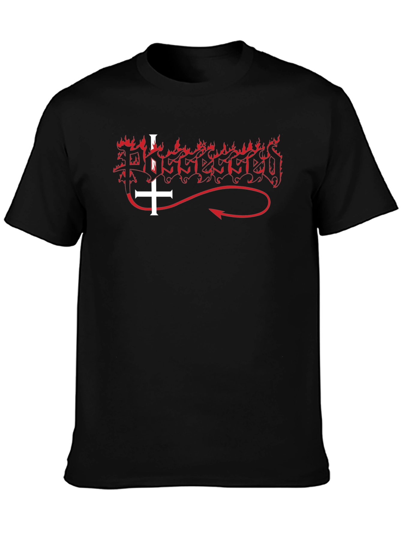 Possessed Band Graphic Black T-Shirt