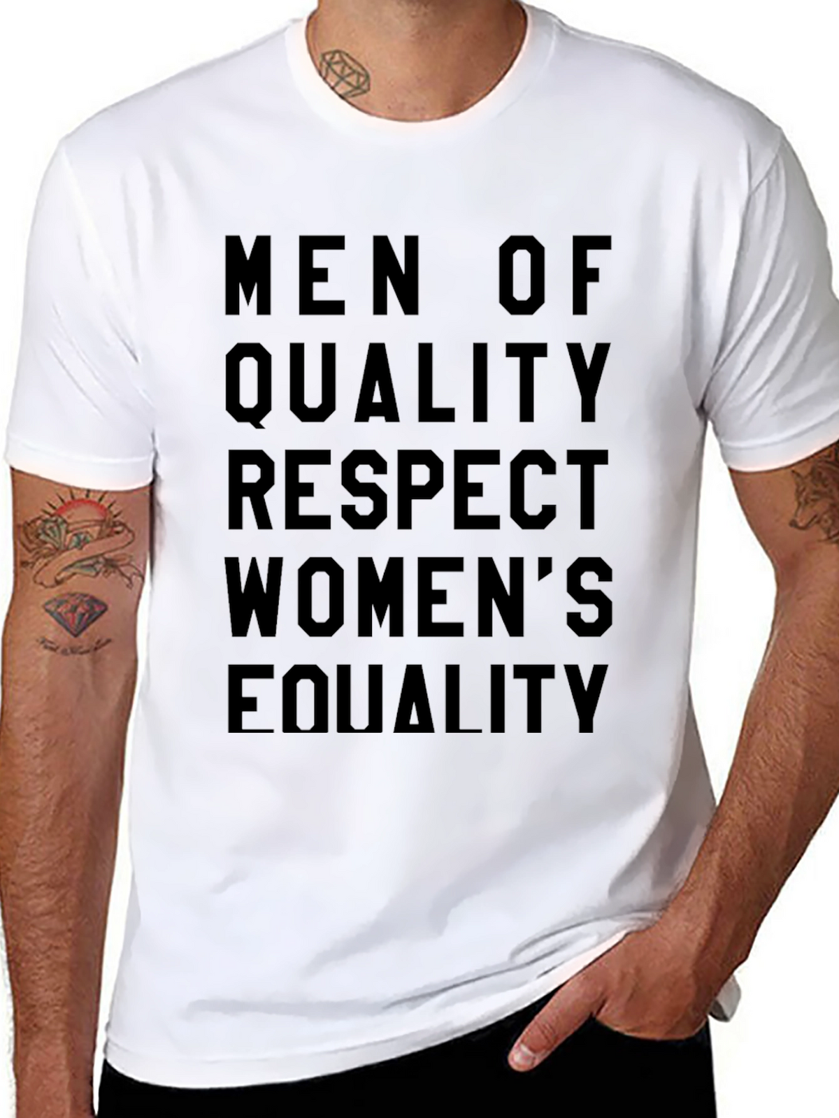 Men of Quality Respect Womens Equality T-Shirt