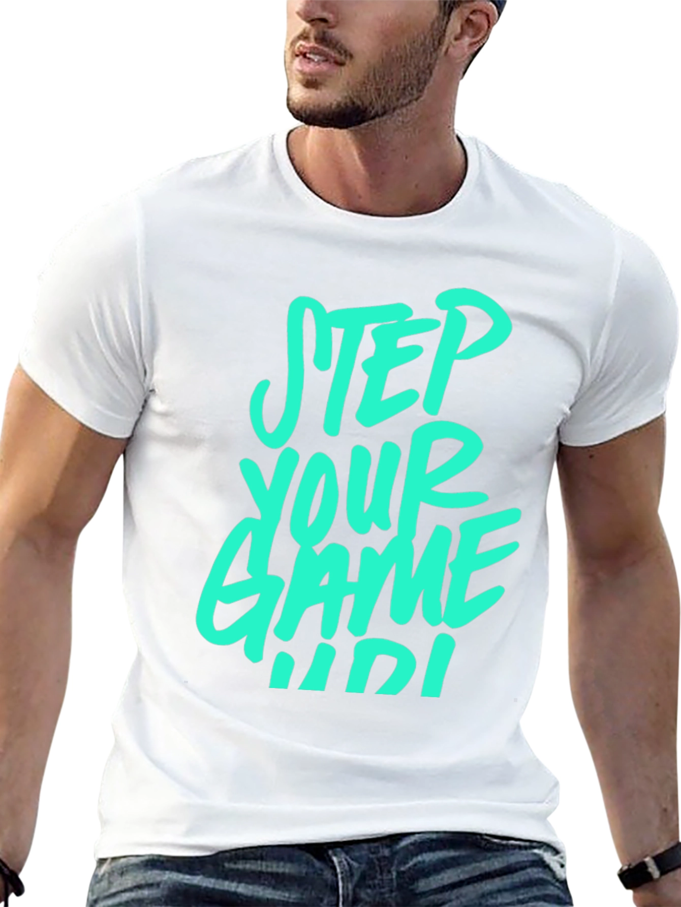 Step Your Game Up T-Shirt - Cool Graphic Tee