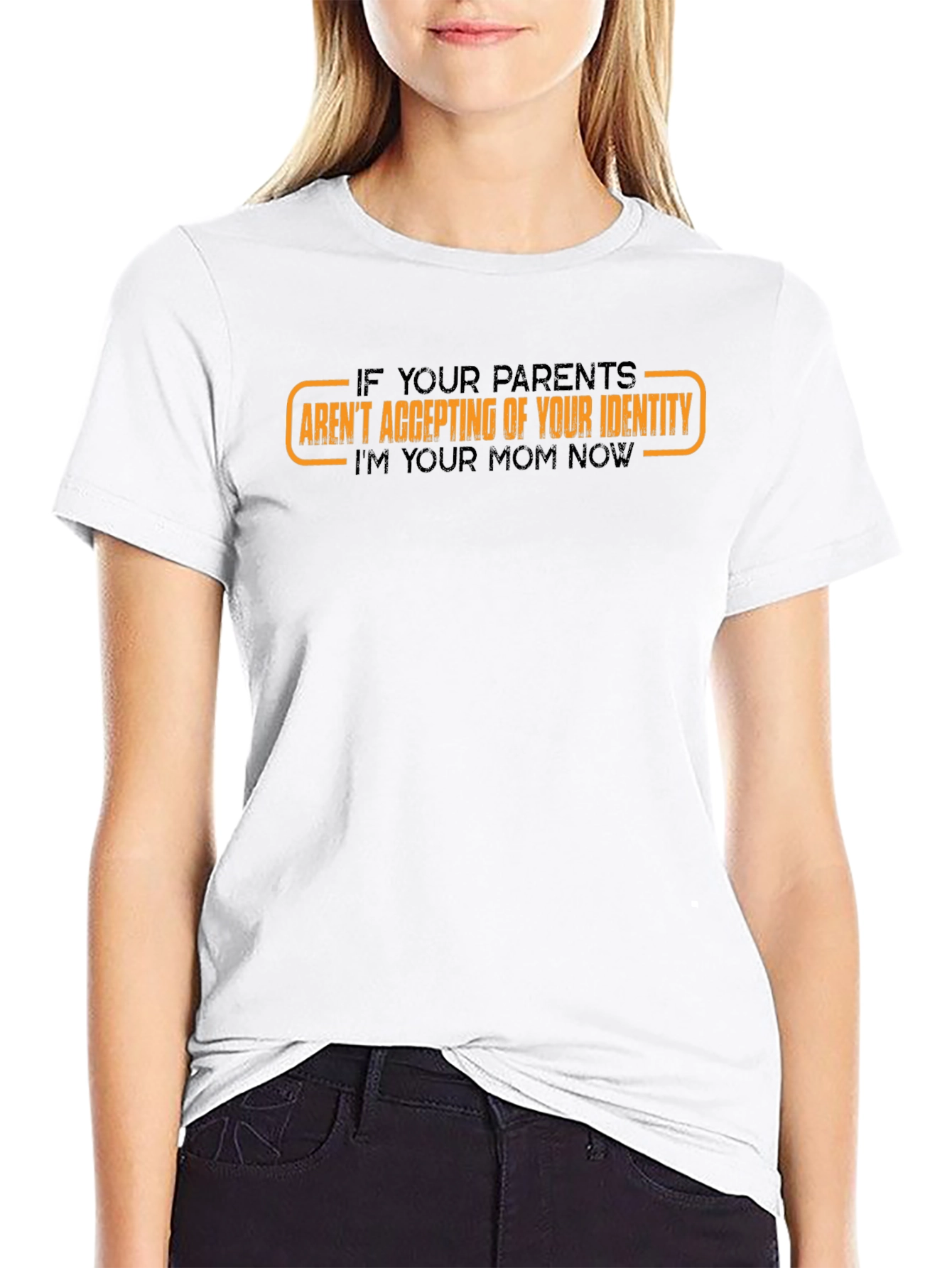 Supportive Mom T-Shirt - Accepting Identity