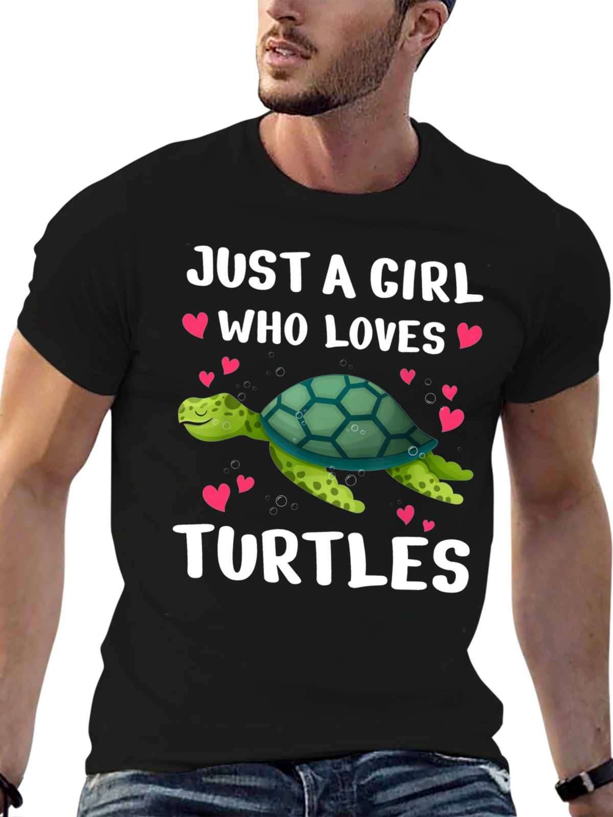 Just A Girl Who Loves Turtles T-Shirt