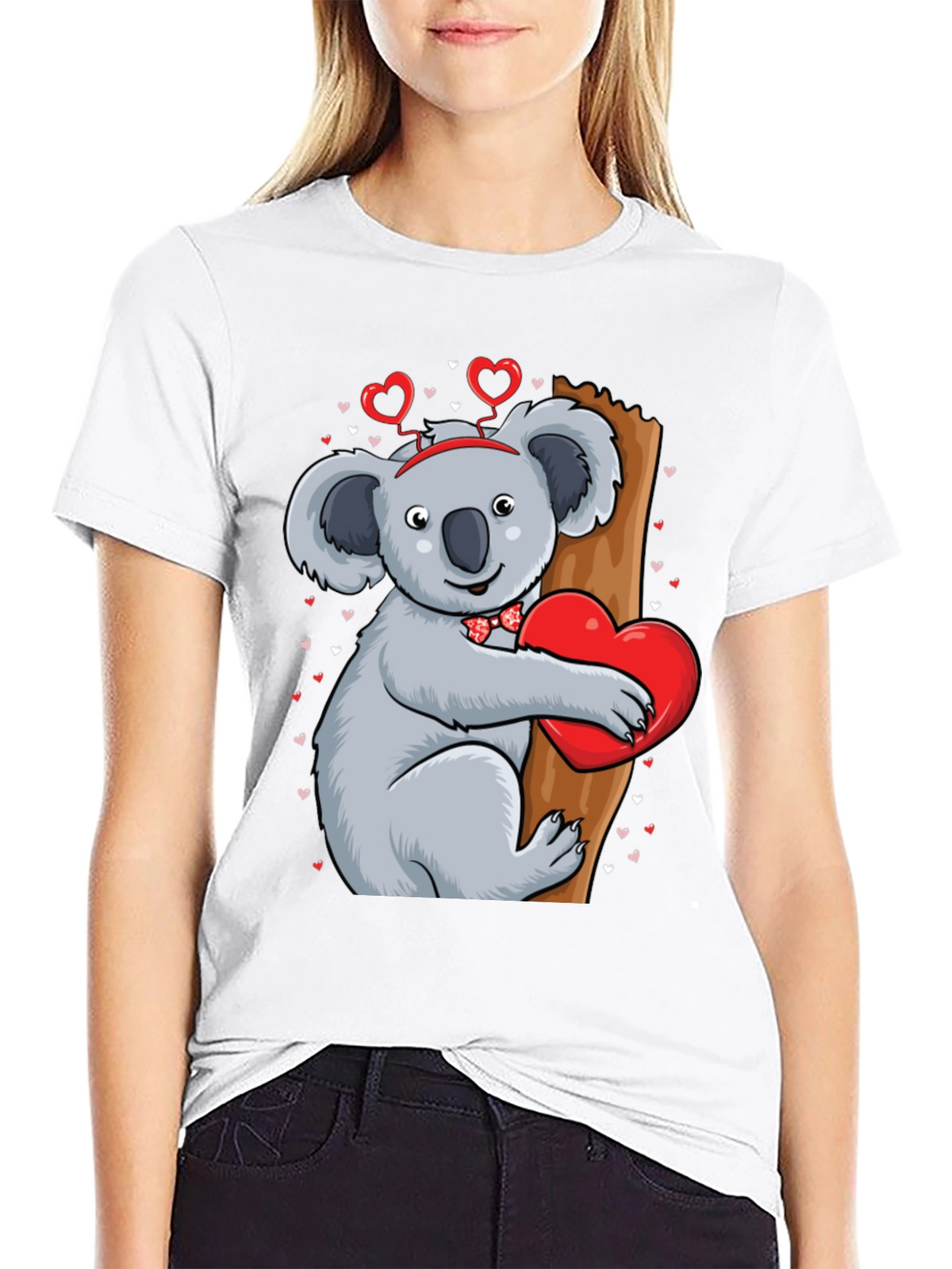 Valentines Day Koala Bear T-Shirt