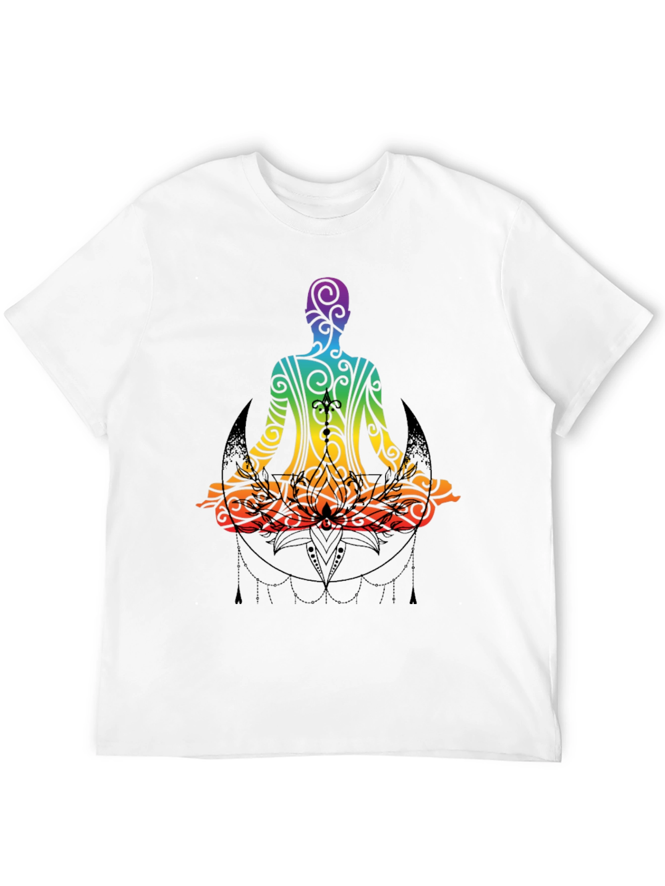 Rainbow Yoga Meditation T-Shirt