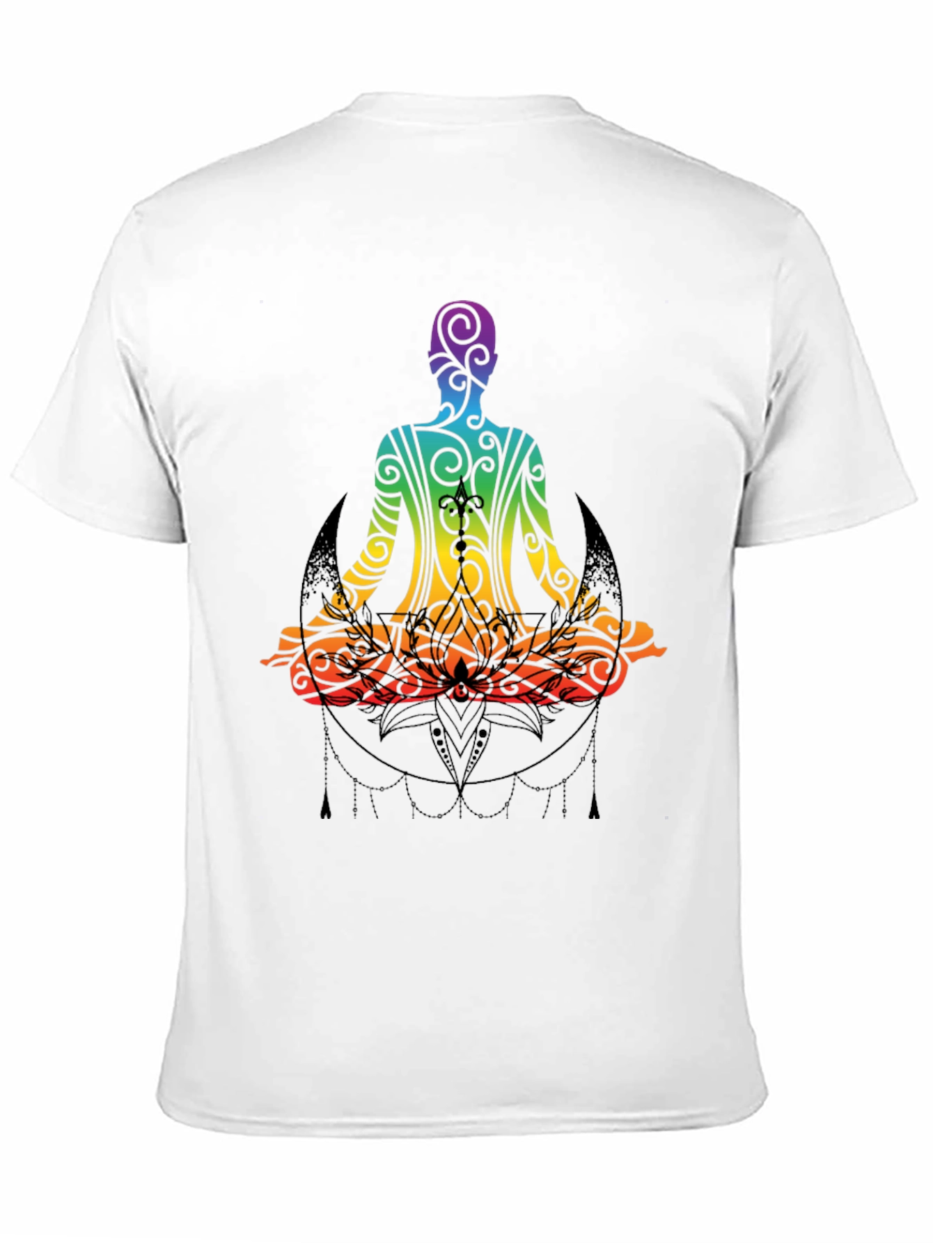 Rainbow Yoga Meditation T-Shirt