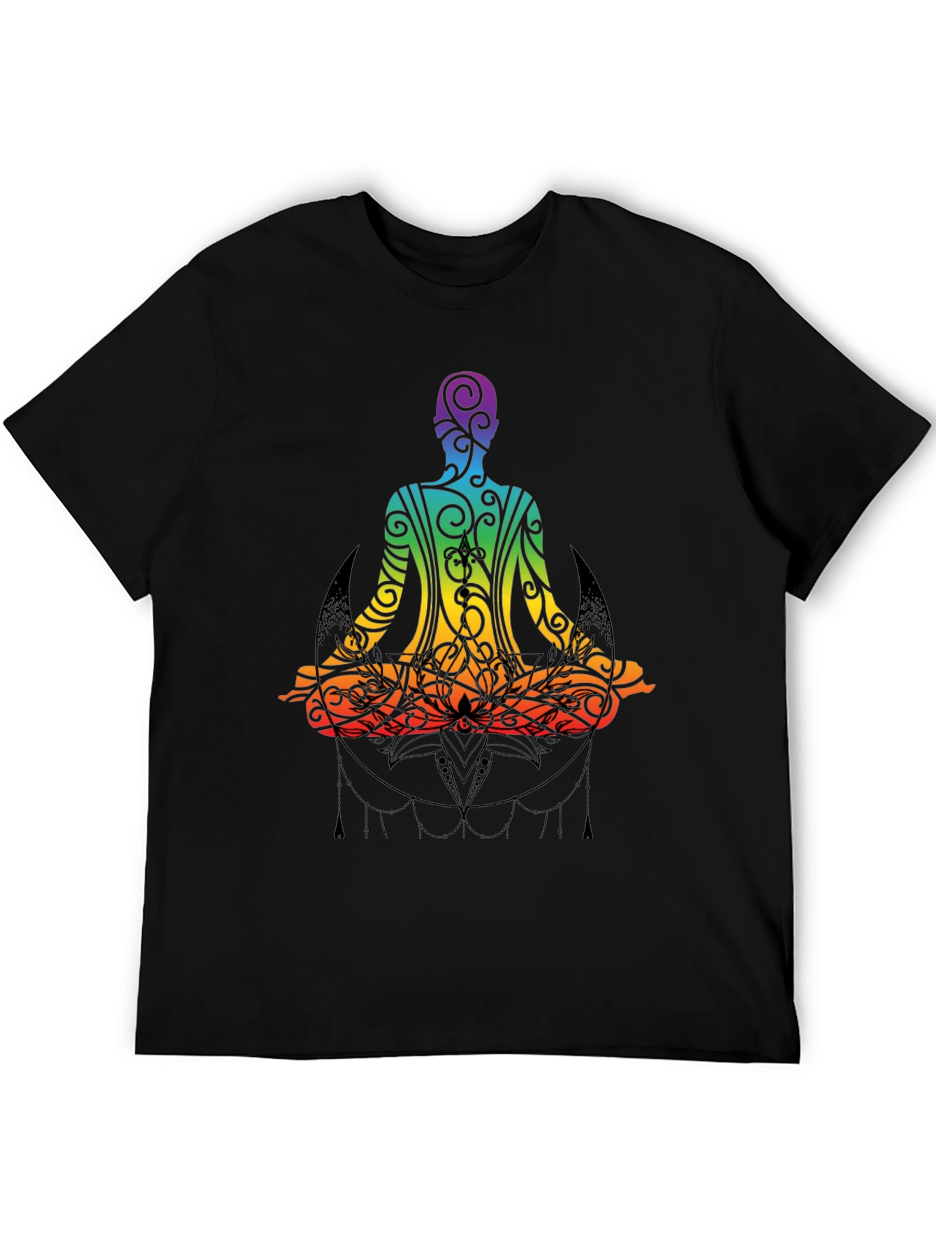 Rainbow Yoga Meditation T-Shirt