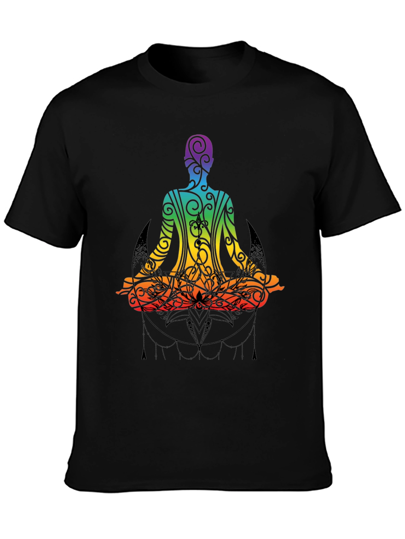 Rainbow Yoga Meditation T-Shirt