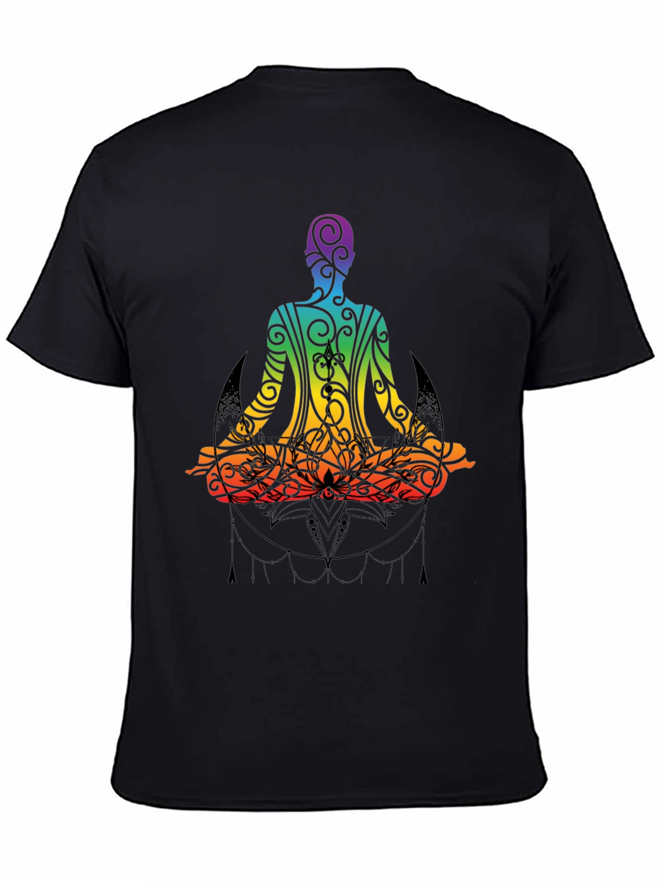 Rainbow Yoga Meditation T-Shirt